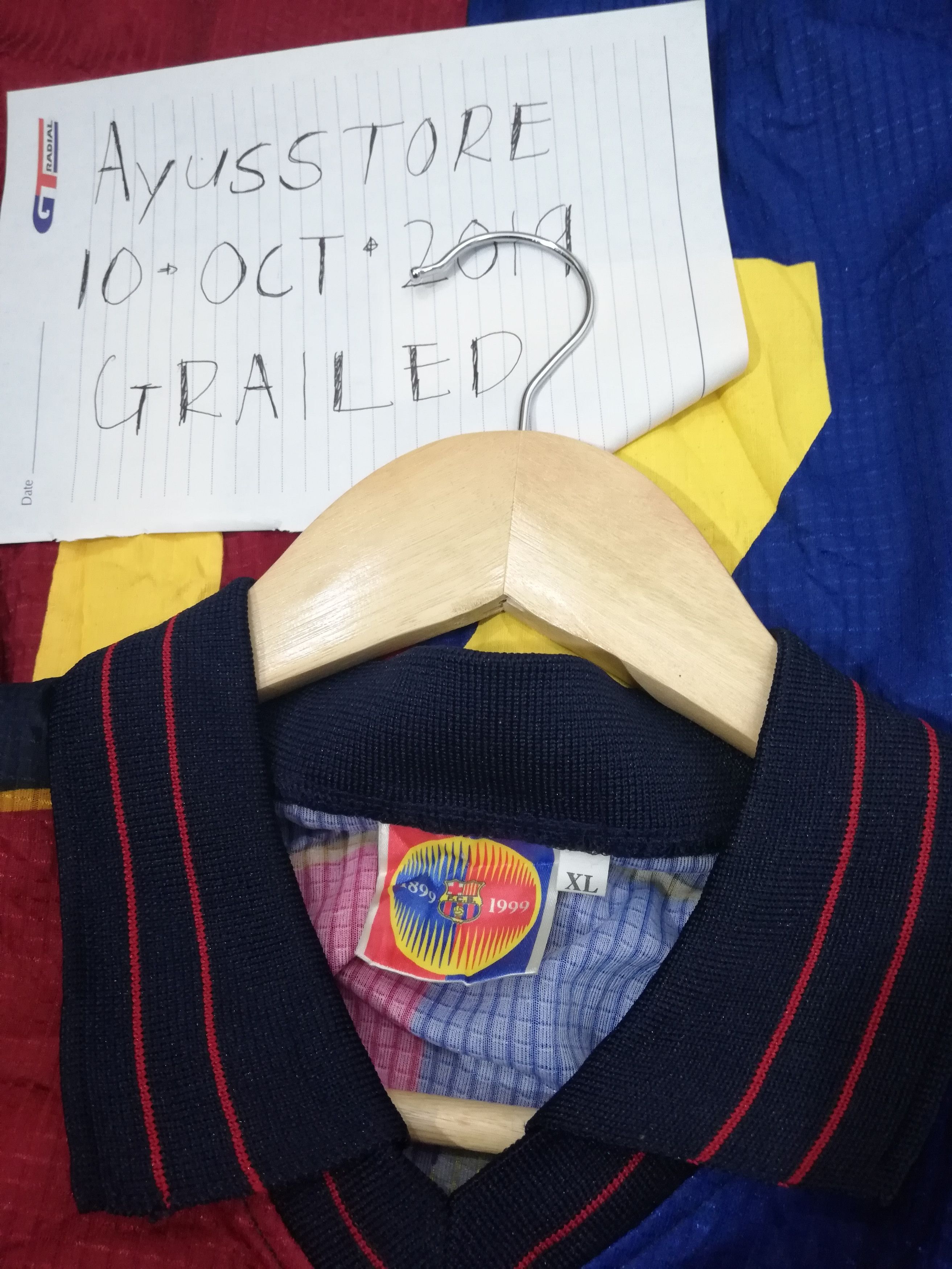 Other Vintage Jersey Barcelona Luis Enrique 21 Size US XL / EU 56 / 4 - 7 Thumbnail