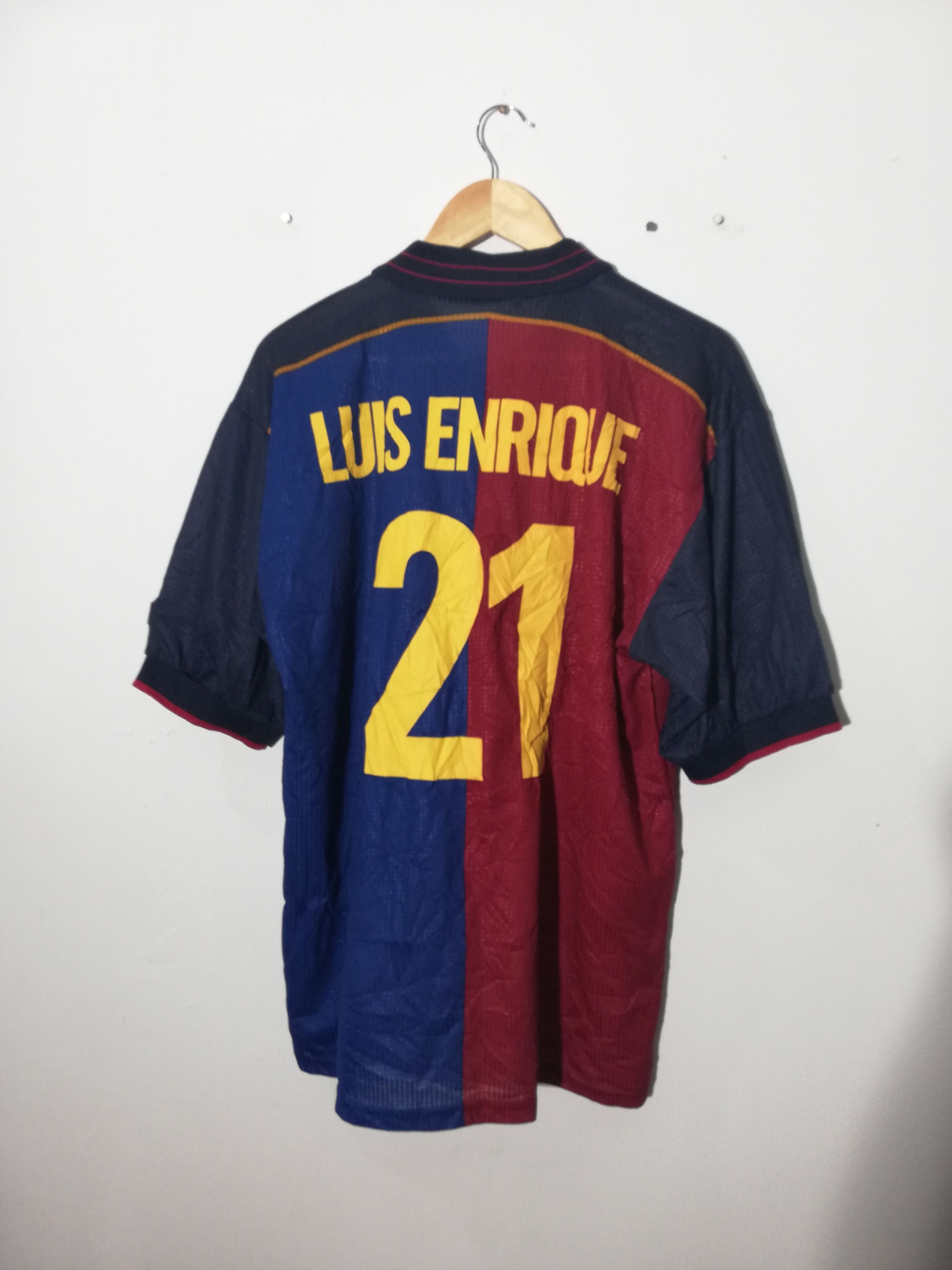 Other Vintage Jersey Barcelona Luis Enrique 21 Size US XL / EU 56 / 4 - 1 Thumbnail