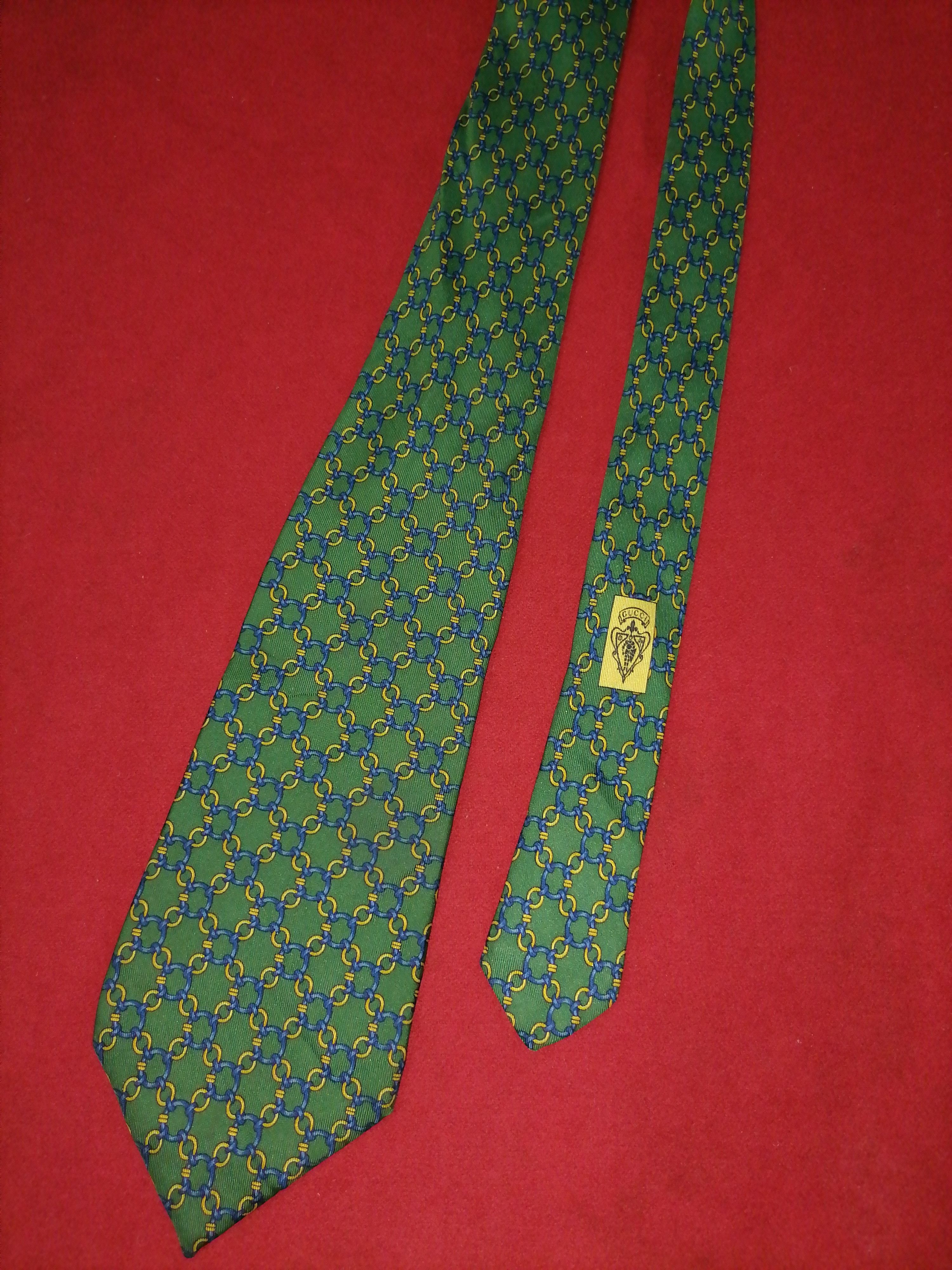 Gucci × Vintage Vintage Gucci Tie Size ONE SIZE - 2 Thumbnail