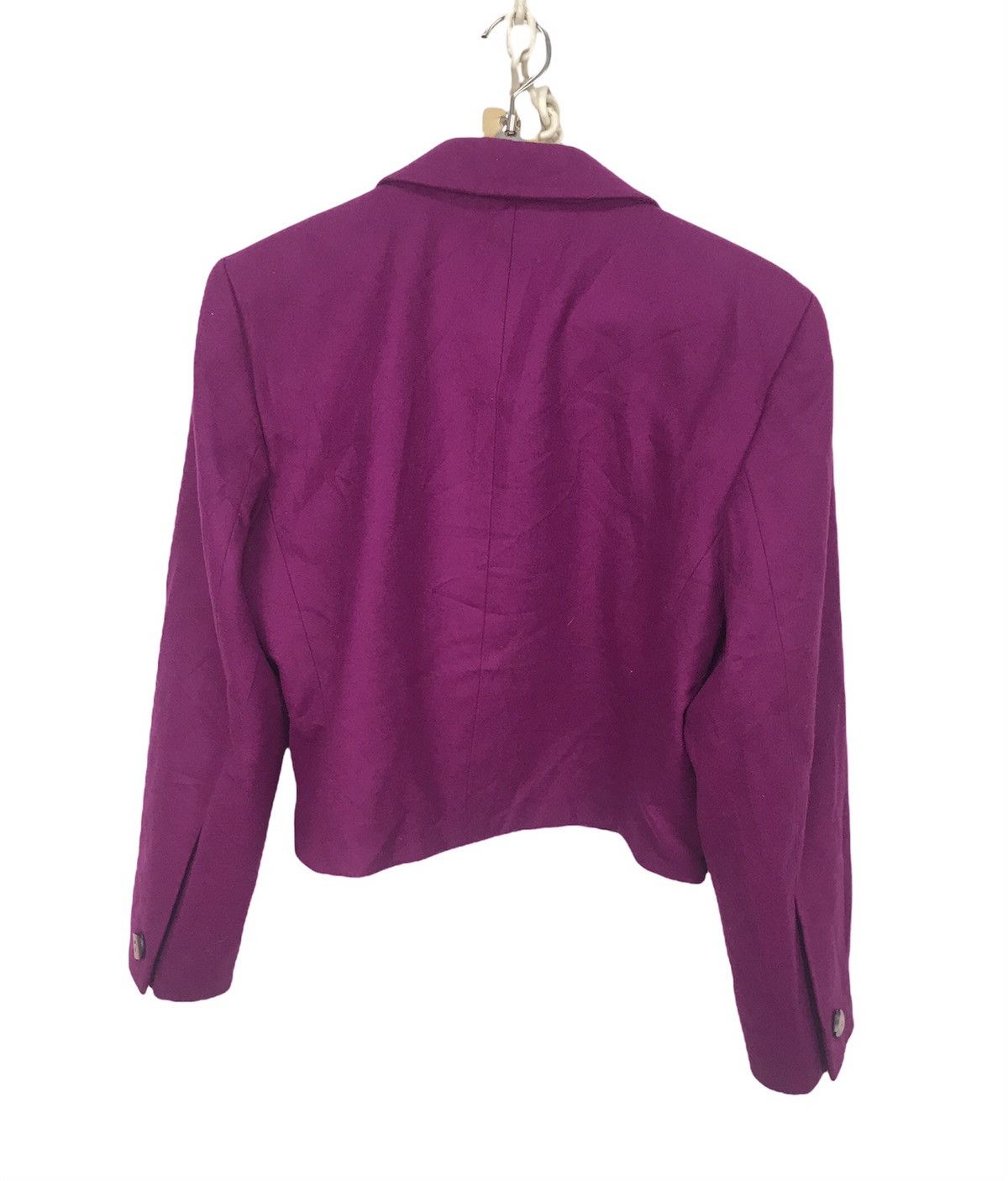 Yves Saint Laurent Woman yves saints laurent (YSL) croptop jacket Size US M / EU 48-50 / 2 - 2 Thumbnail