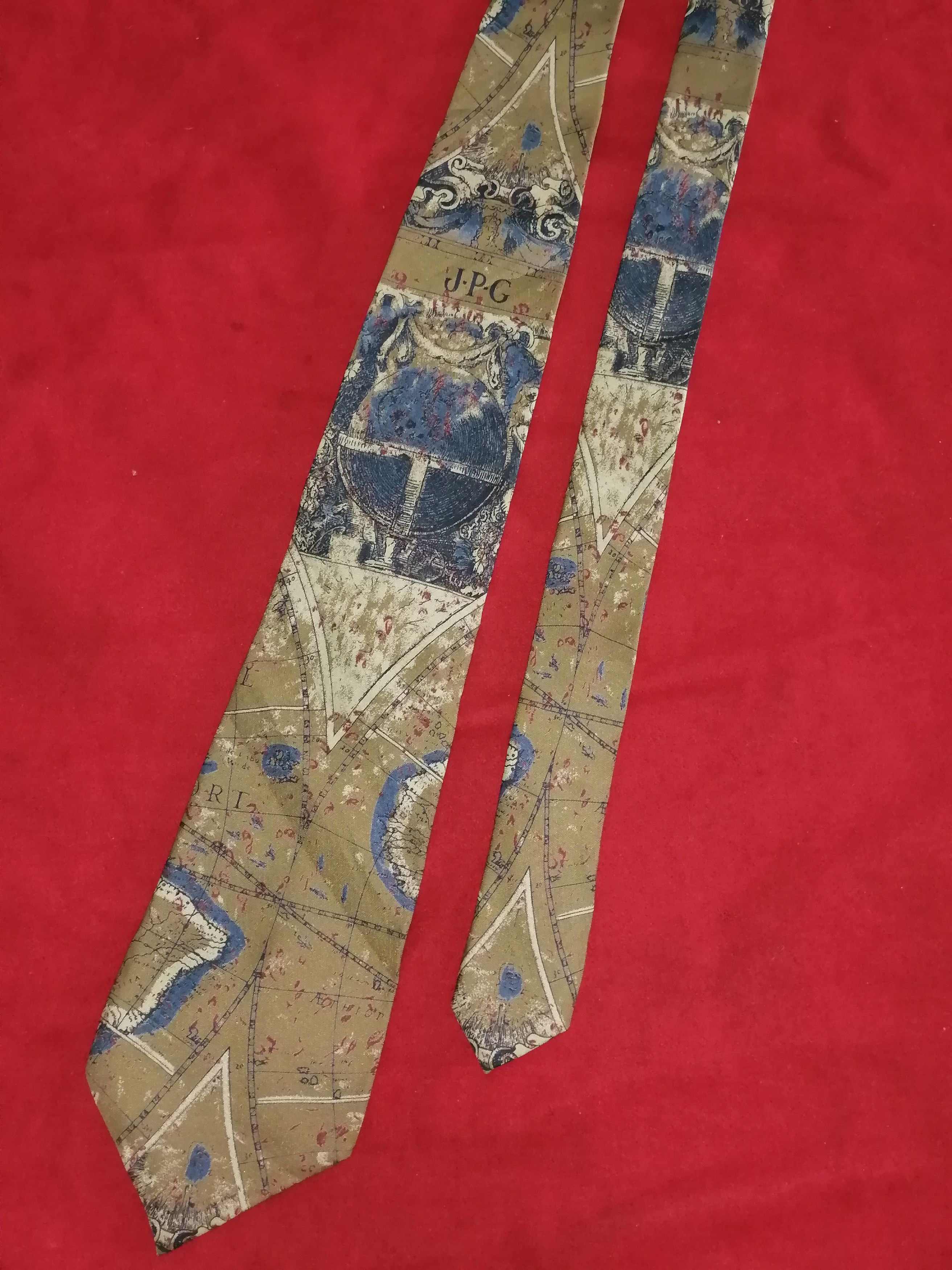 Jean Paul Gaultier Vintage Jean Paul Gaultier Tie Size ONE SIZE - 1 Thumbnail