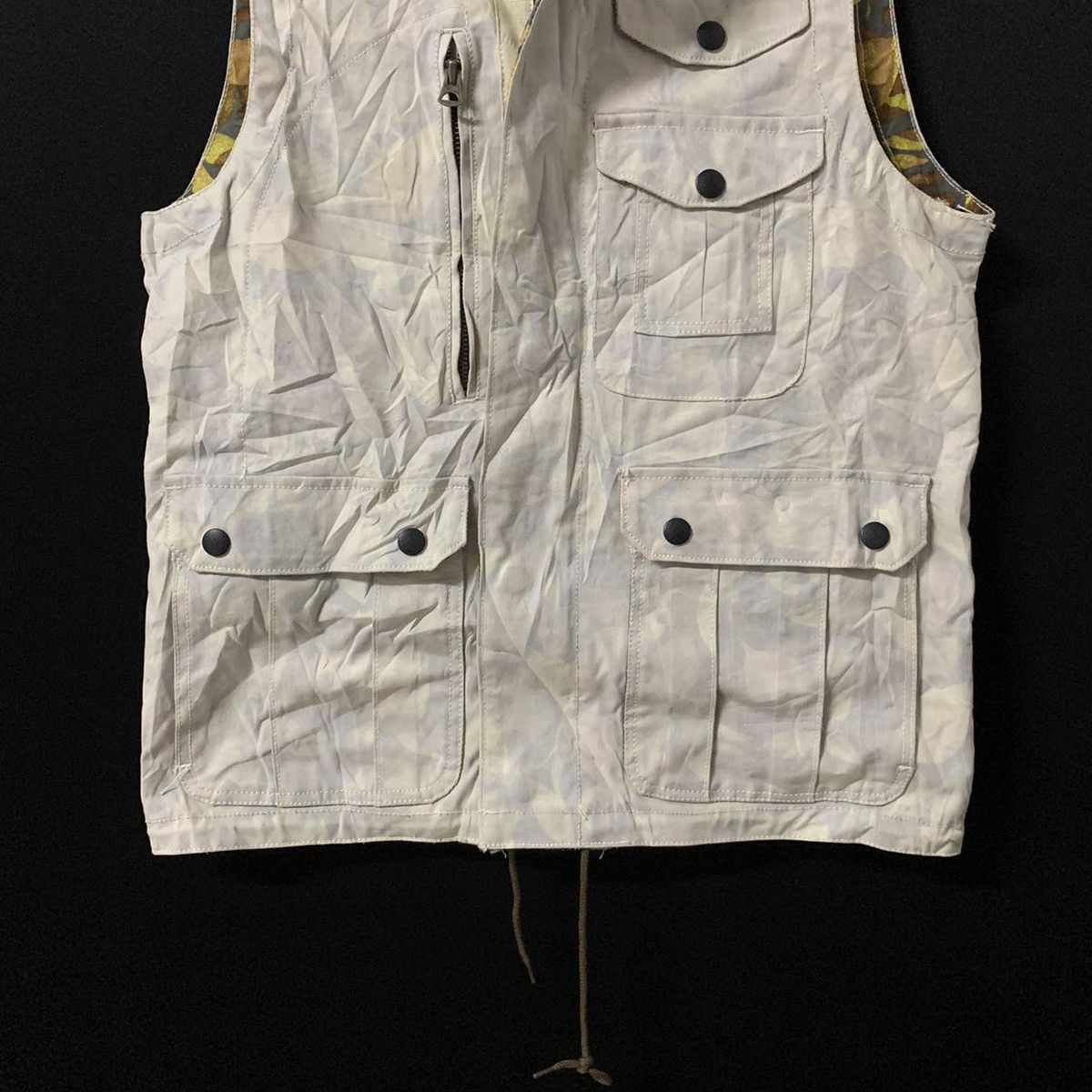 Vintage SICKS🔥JAPANESE VINTAGE Tactical Multi Pocket VERY RARE Vest Size US S / EU 44-46 / 1 - 3 Thumbnail