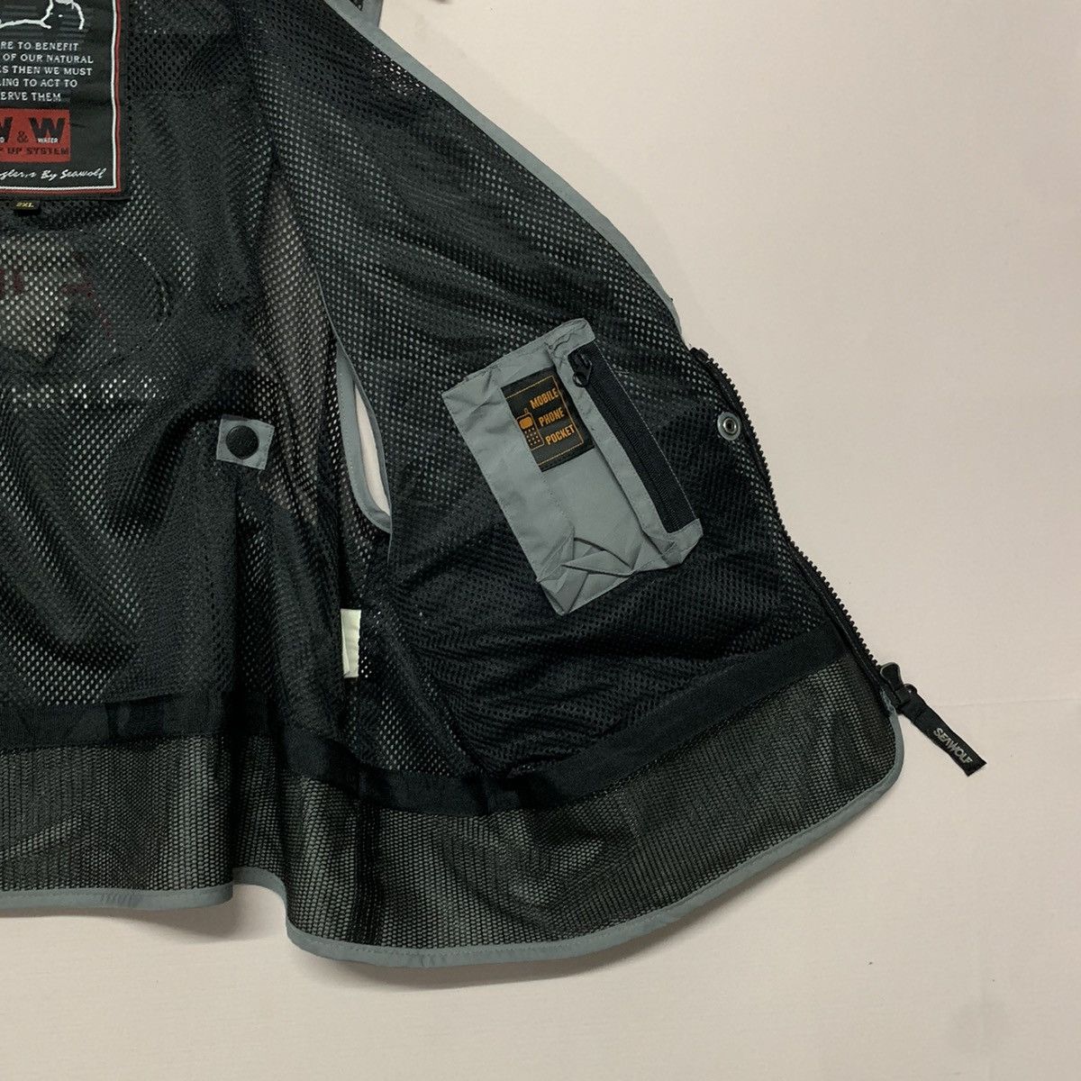 Hunter × Japanese Brand Sea Wolf Brand Hunting Fishing Multi Pocket Vest Jacket Size US S / EU 44-46 / 1 - 13 Thumbnail