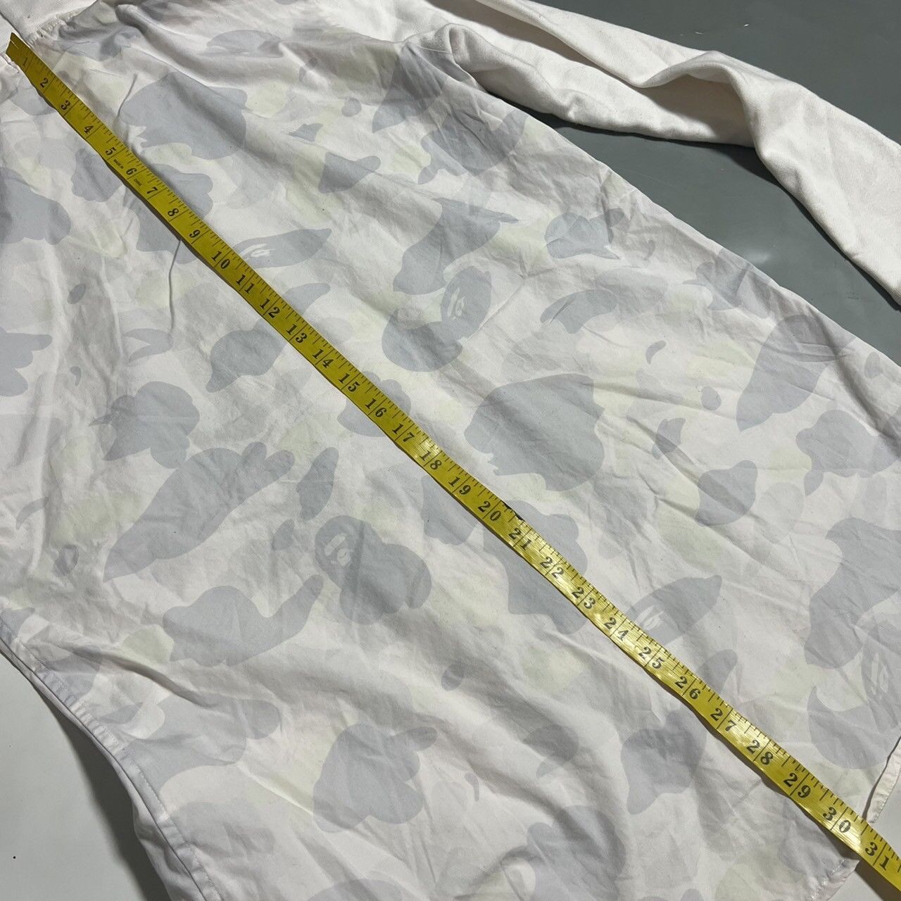 Bape BAPE zip up shirts Hoodie White camo Size US M / EU 48-50 / 2 - 8 Thumbnail