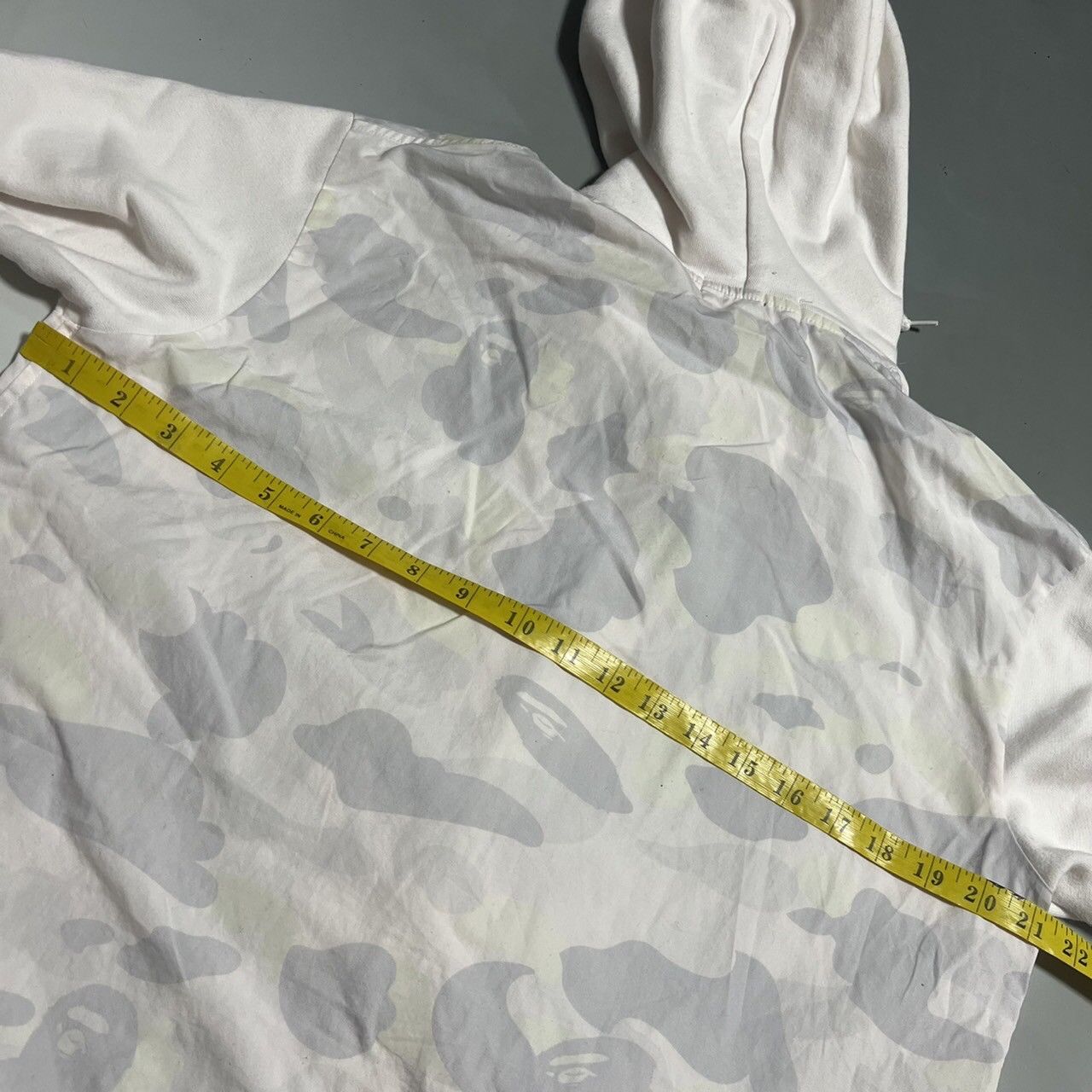 Bape BAPE zip up shirts Hoodie White camo Size US M / EU 48-50 / 2 - 7 Thumbnail