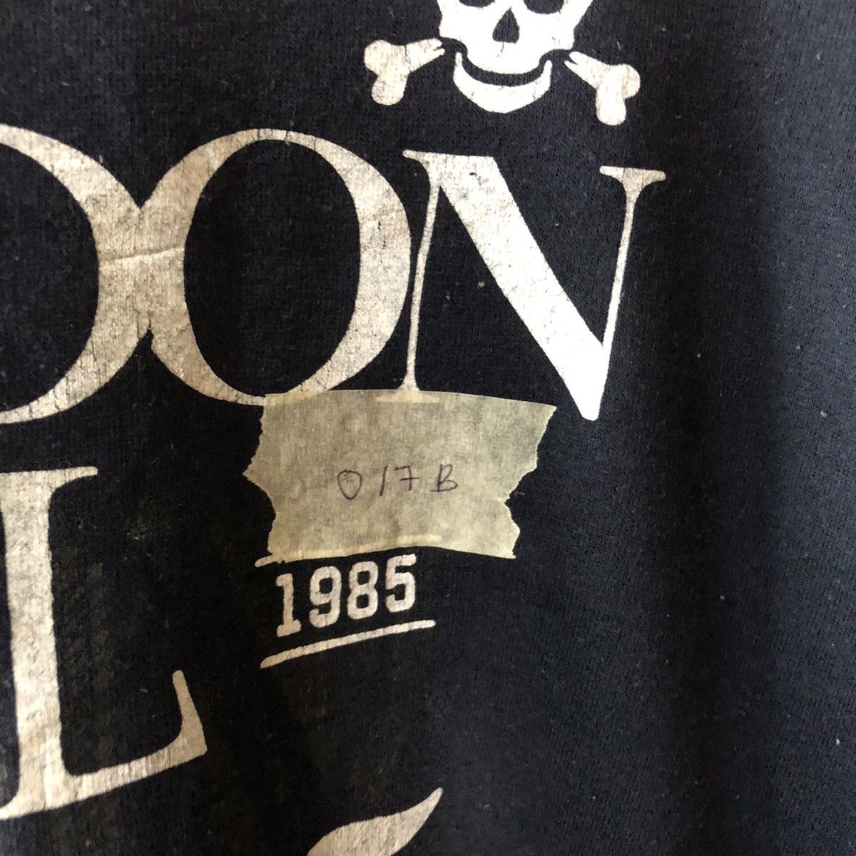 Japanese Brand Commontage London ATL Skull Dark blue Sweatshirt #017B Size US L / EU 52-54 / 3 - 9 Thumbnail