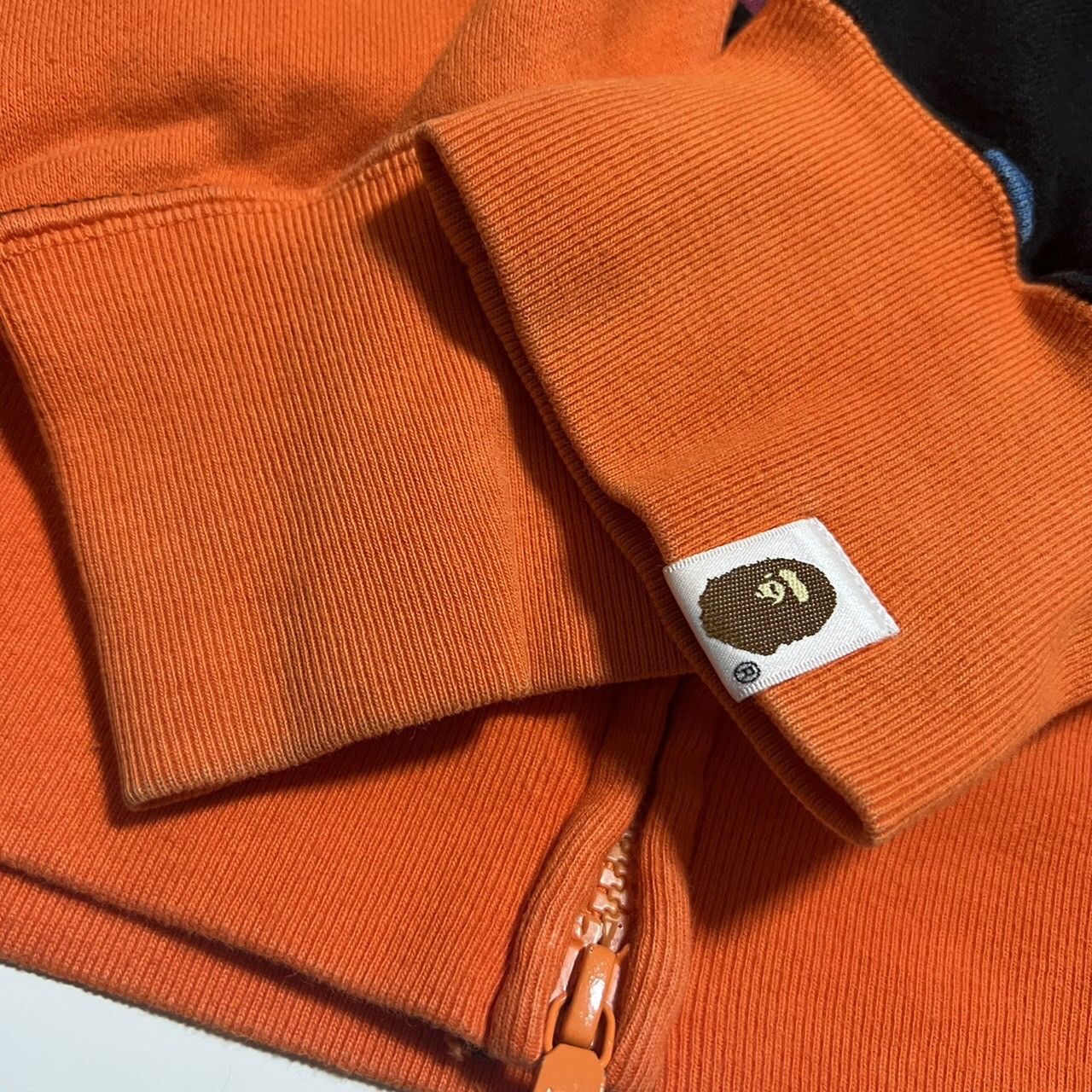 Bape BAPE shark full zip hoodie orange/dot Size US XXL / EU 58 / 5 - 2 Thumbnail