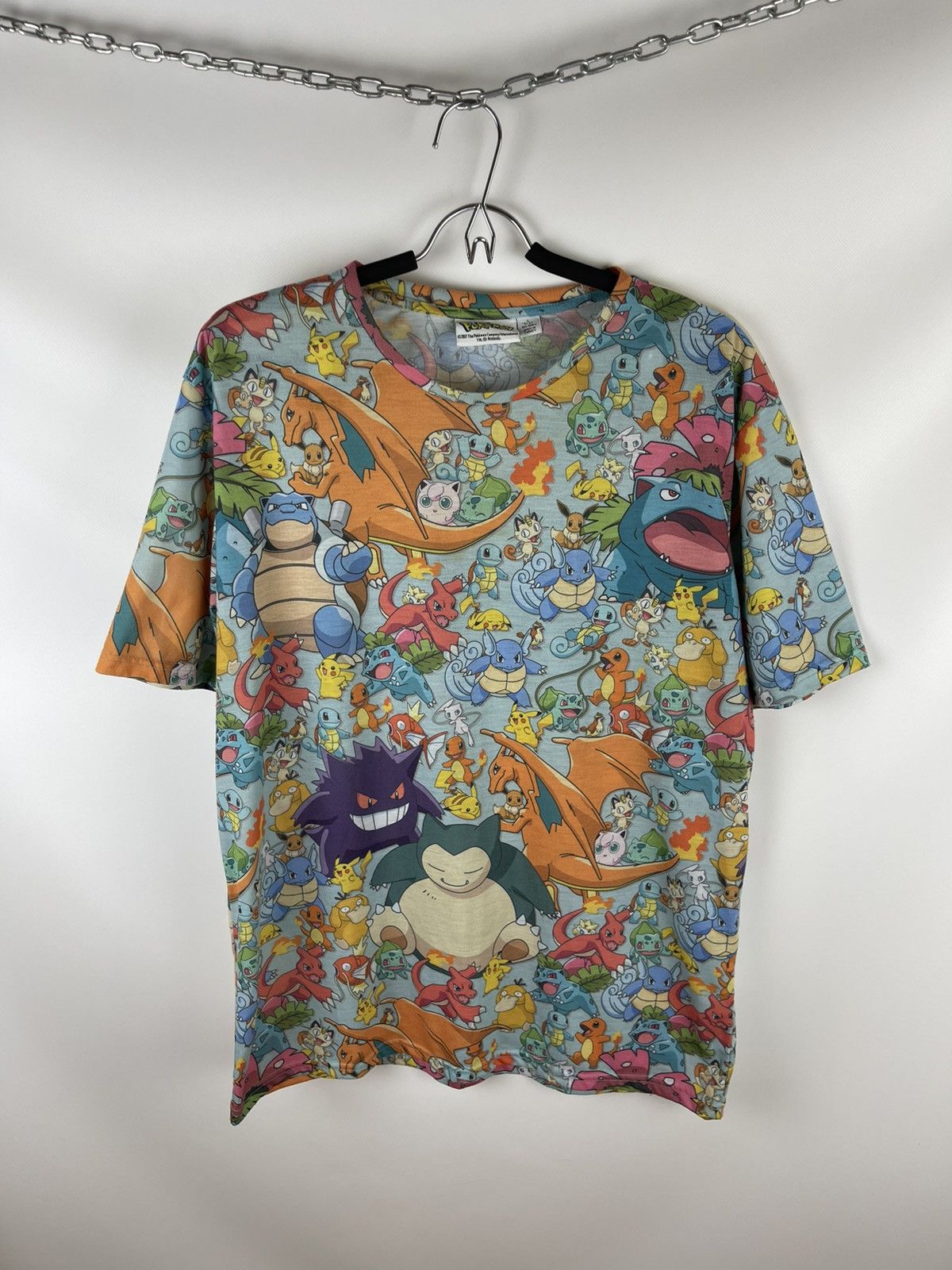 Anime × Nintendo × Pokemon Pokémon 2017 multiprint movie anime tee shirt Size US L / EU 52-54 / 3 - 1 Thumbnail