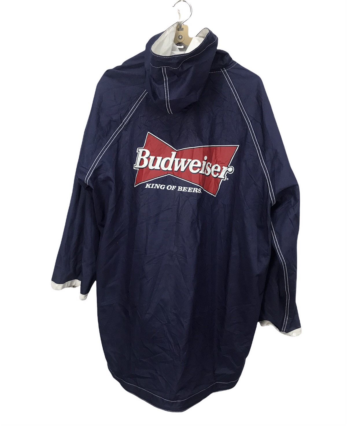 Budweiser × Vintage Budweiser reversible rain jacket with hoodie Size US L / EU 52-54 / 3 - 2 Thumbnail