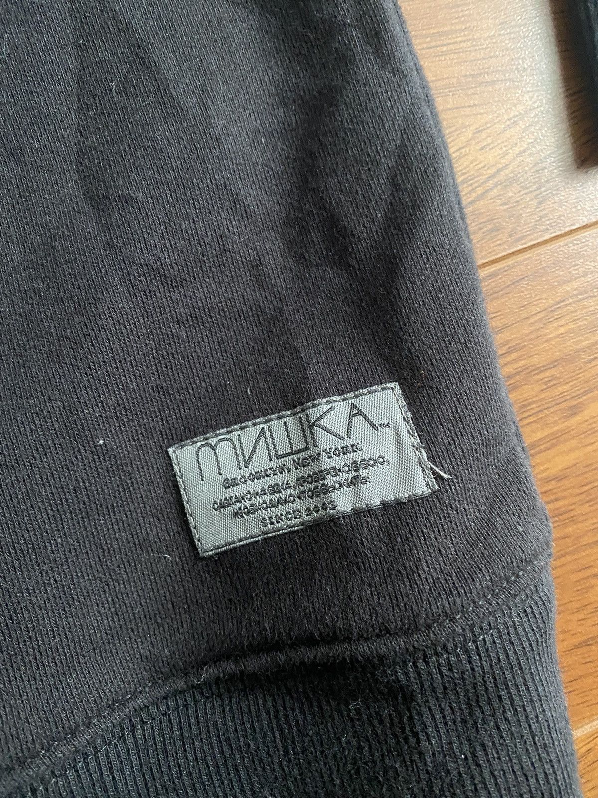 Mishka Mishka MNWKA Embroidered Spell Out Crew Sweater Black Size US M / EU 48-50 / 2 - 7 Thumbnail