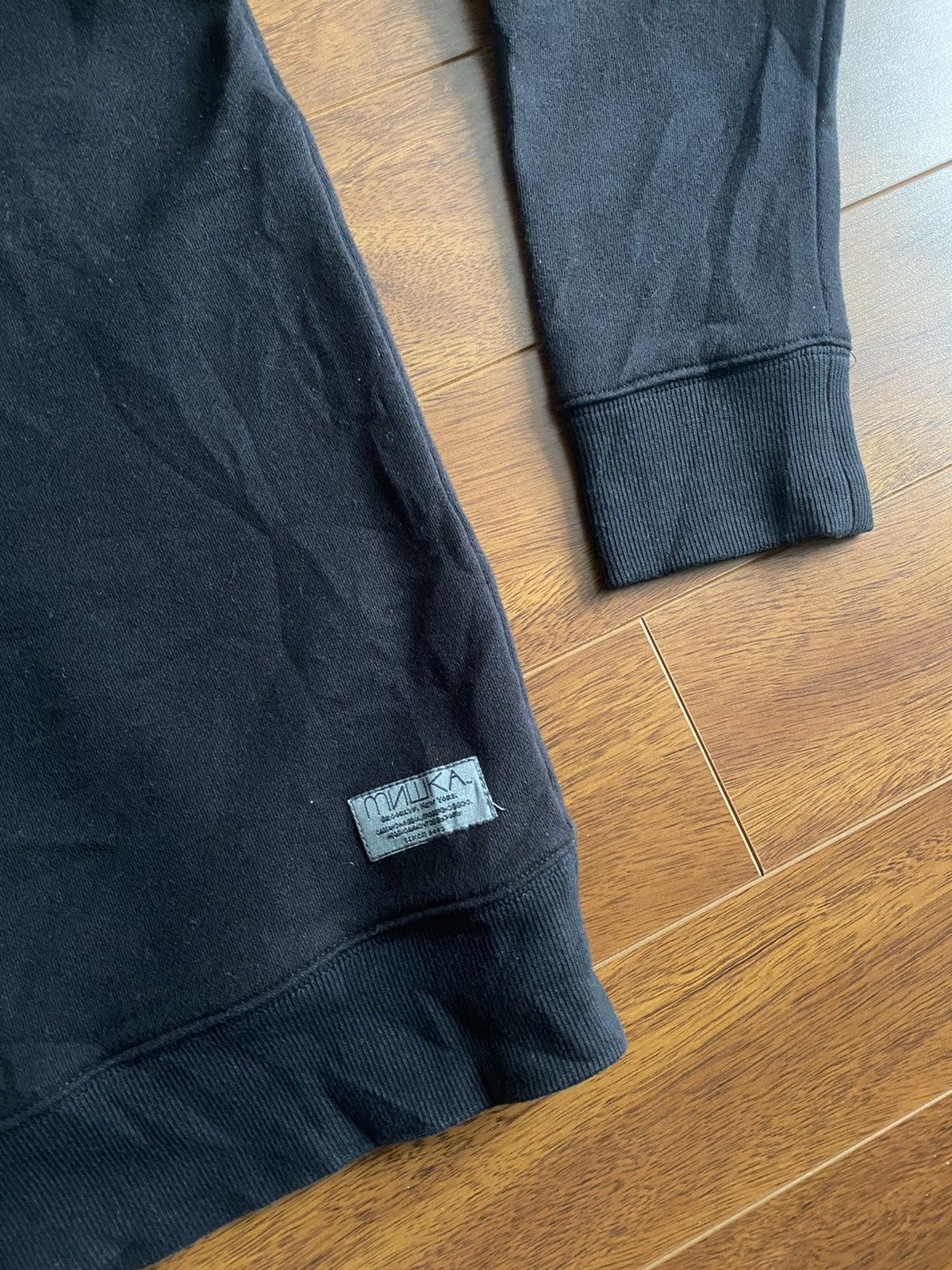 Mishka Mishka MNWKA Embroidered Spell Out Crew Sweater Black Size US M / EU 48-50 / 2 - 6 Thumbnail