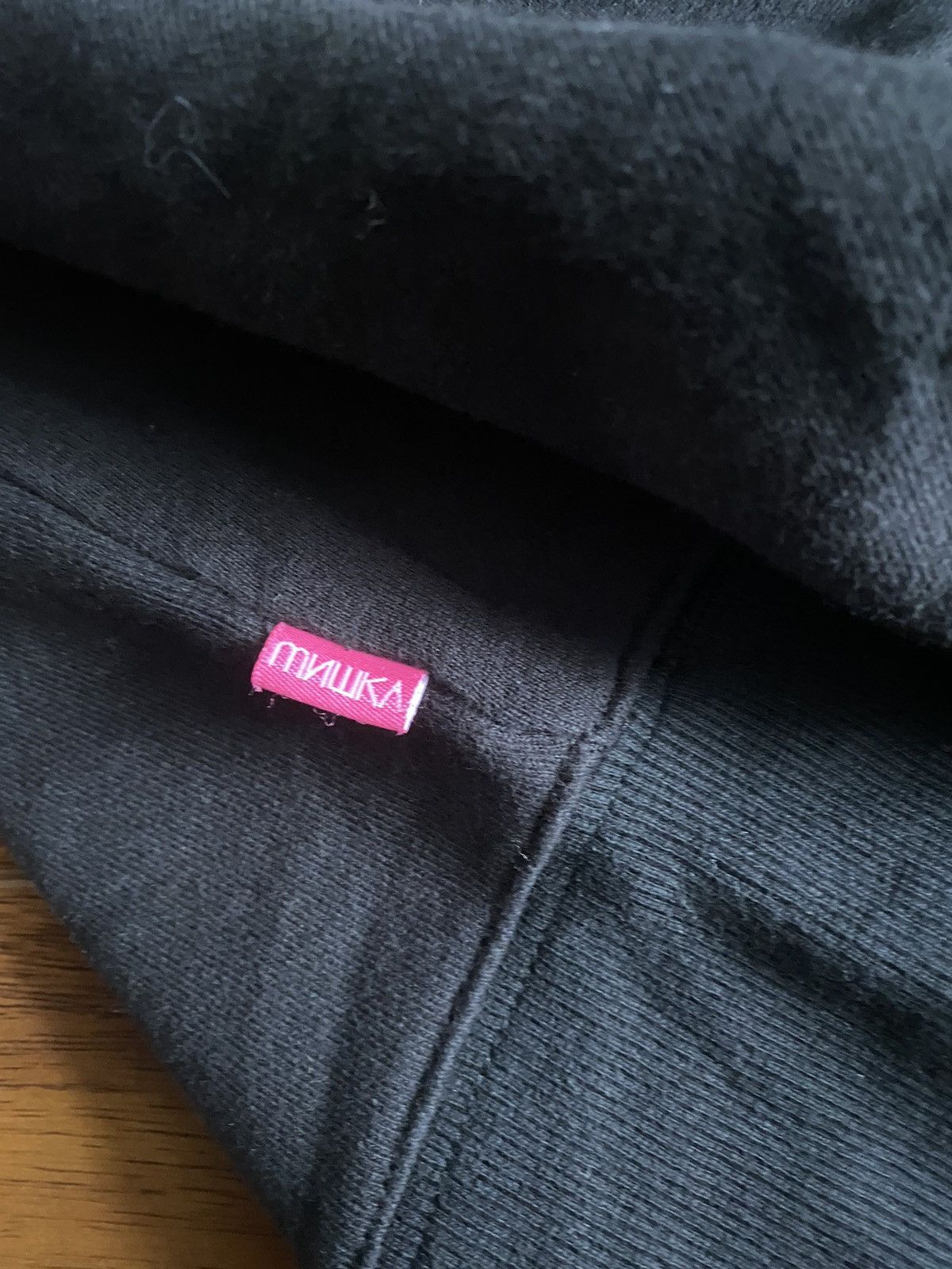 Mishka Mishka MNWKA Embroidered Spell Out Crew Sweater Black Size US M / EU 48-50 / 2 - 13 Thumbnail