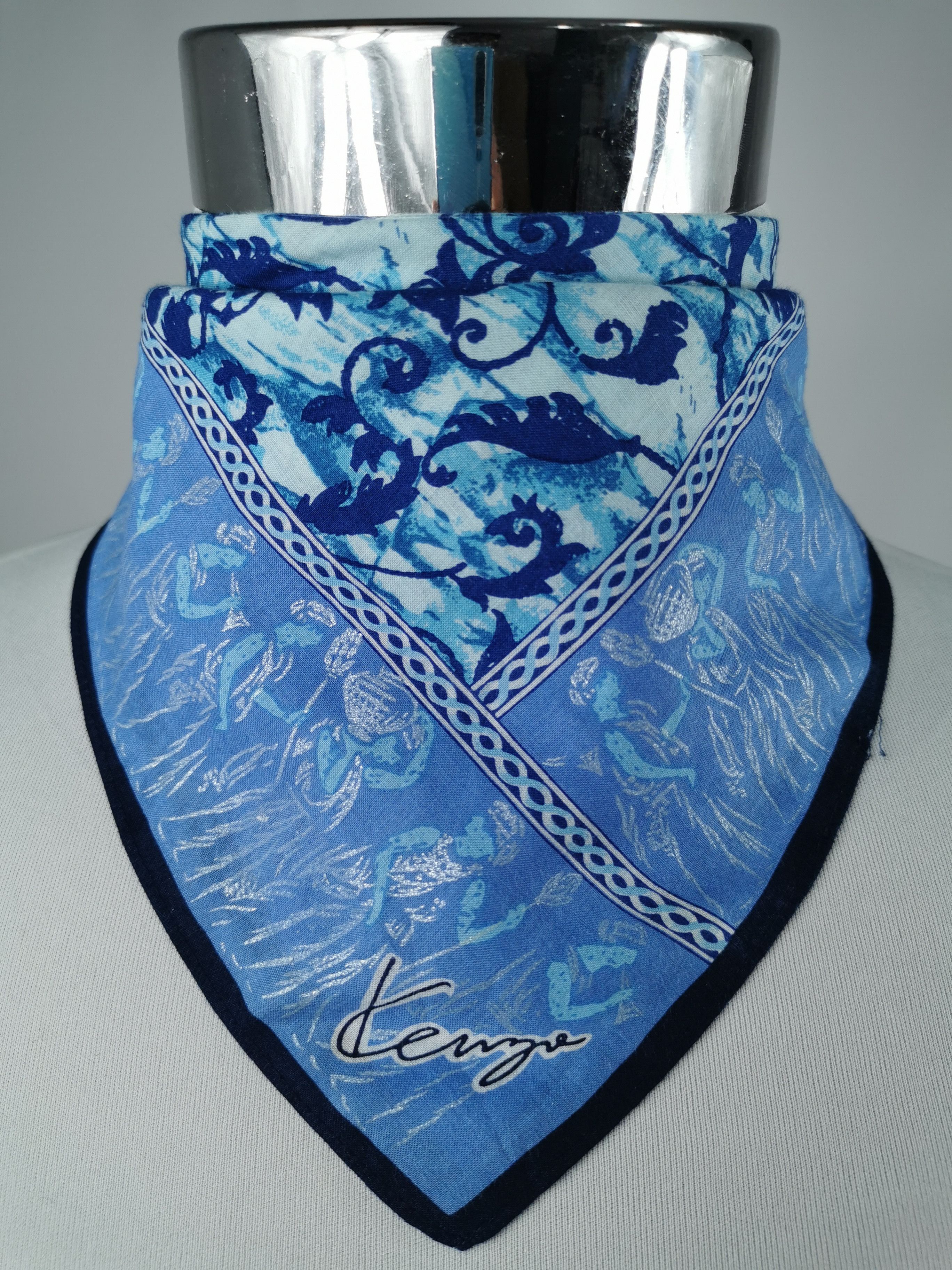 Kenzo Kenzo handkerchief bandana neckerchief Size ONE SIZE - 1 Thumbnail