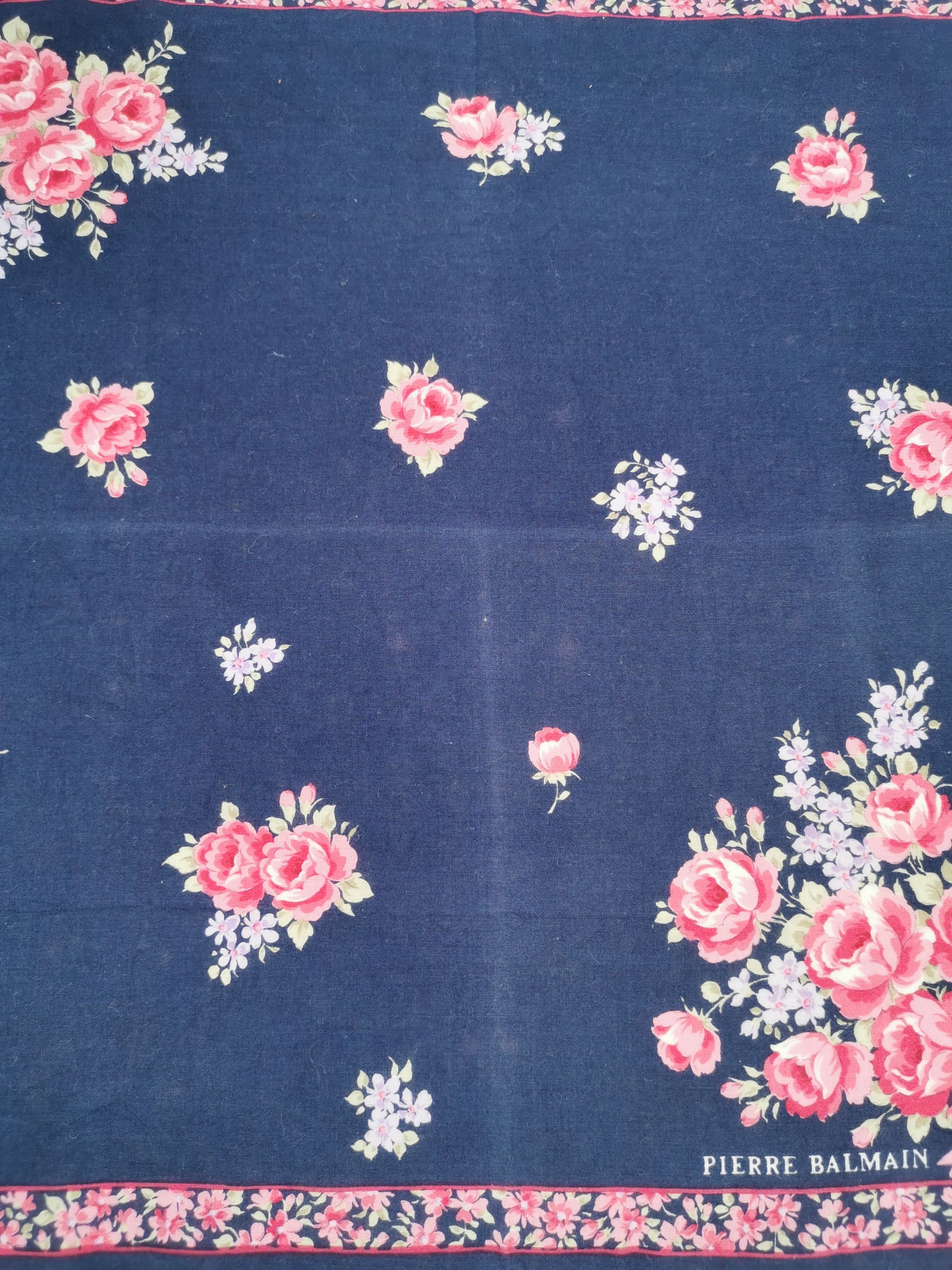 Pierre Balmain × Vintage Pierre Balmain handkerchief bandana neckerchief Size ONE SIZE - 4 Thumbnail