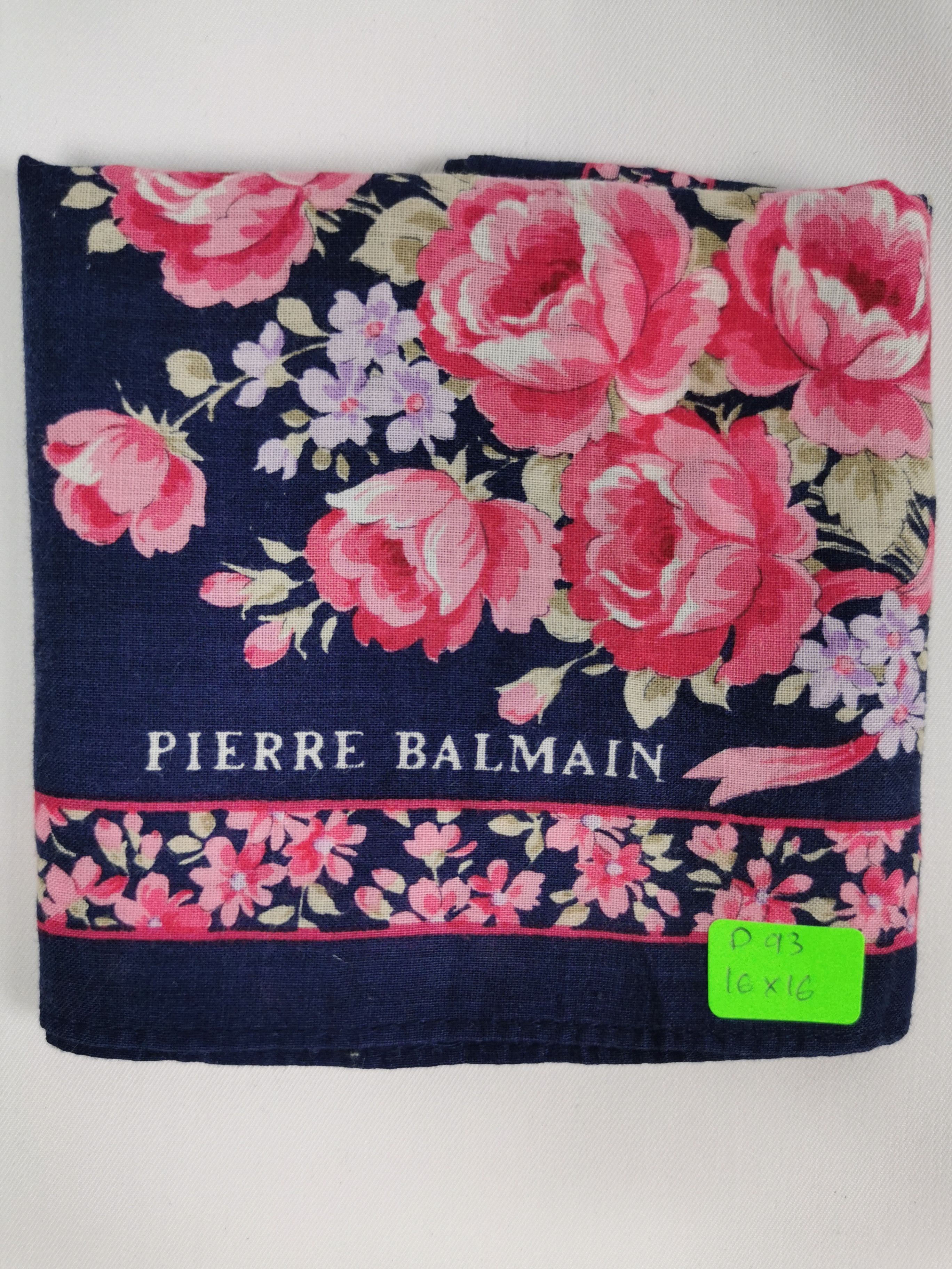 Pierre Balmain × Vintage Pierre Balmain handkerchief bandana neckerchief Size ONE SIZE - 5 Thumbnail