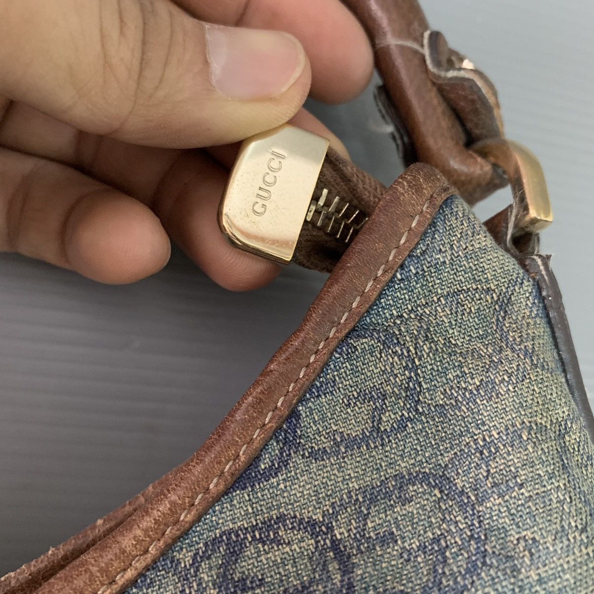 Gucci Gucci Jackie Denime Shoulder Bag Size ONE SIZE - 8 Thumbnail
