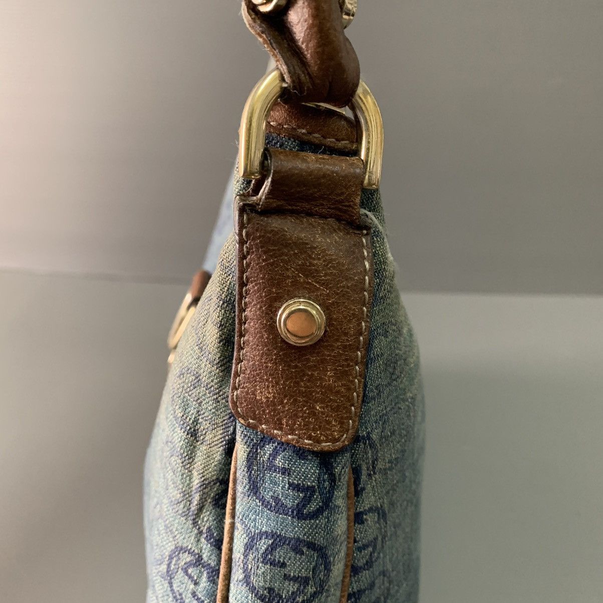 Gucci Gucci Jackie Denime Shoulder Bag Size ONE SIZE - 12 Thumbnail