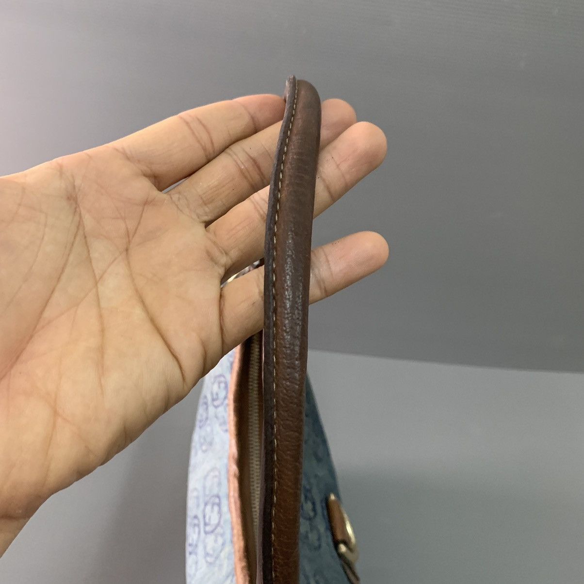 Gucci Gucci Jackie Denime Shoulder Bag Size ONE SIZE - 10 Thumbnail