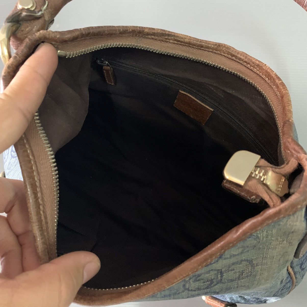 Gucci Gucci Jackie Denime Shoulder Bag Size ONE SIZE - 13 Thumbnail