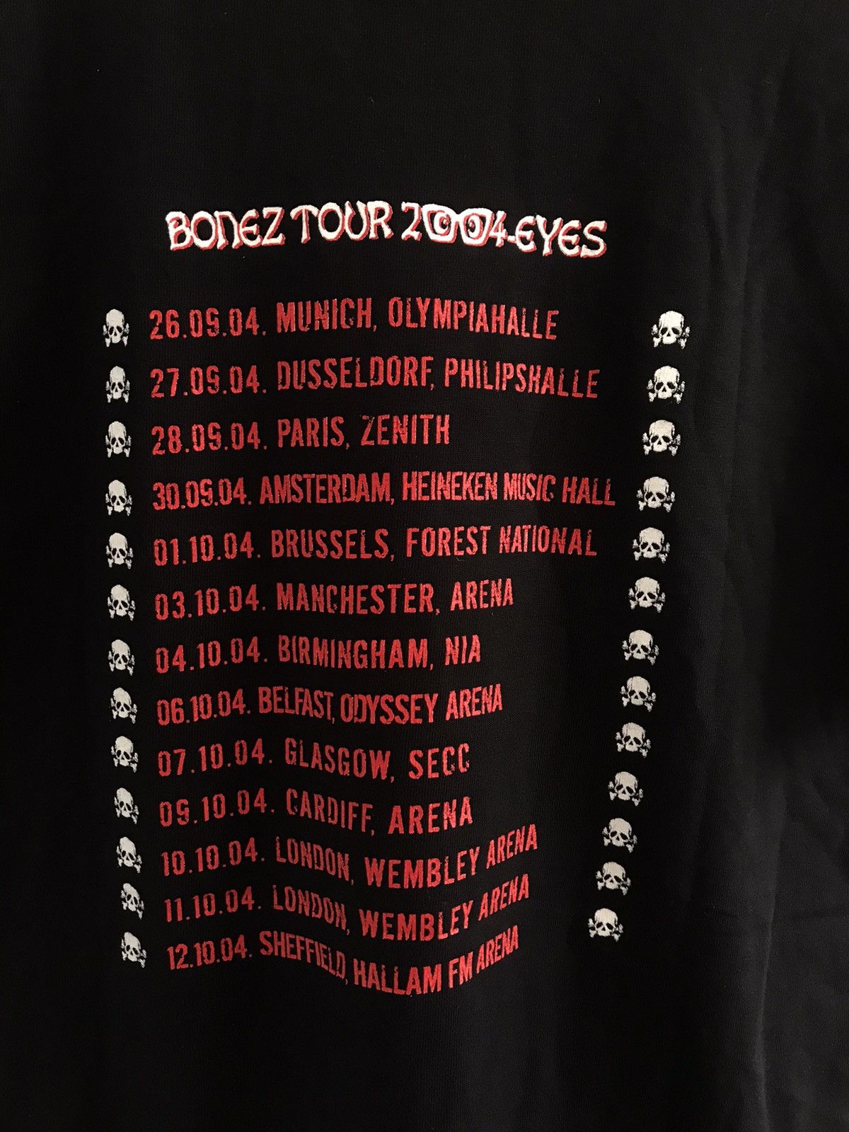 Band Tees × Vintage Y2K Avril Lavigne 2004 Tour Tee Size US S / EU 44-46 / 1 - 4 Thumbnail
