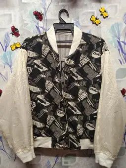 Other ART DIRECTION PINSTRIPE VARSITY JACKET Size US L / EU 52-54 / 3 - 10 Thumbnail
