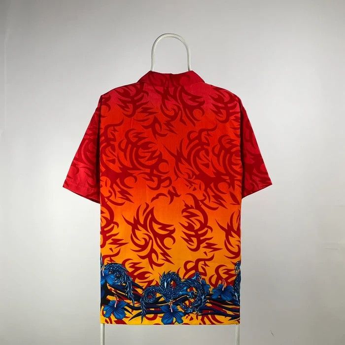 Japanese Brand Hawaii shirt Japanese dragon made in Hawaii size XLarge Size US XL / EU 56 / 4 - 4 Thumbnail