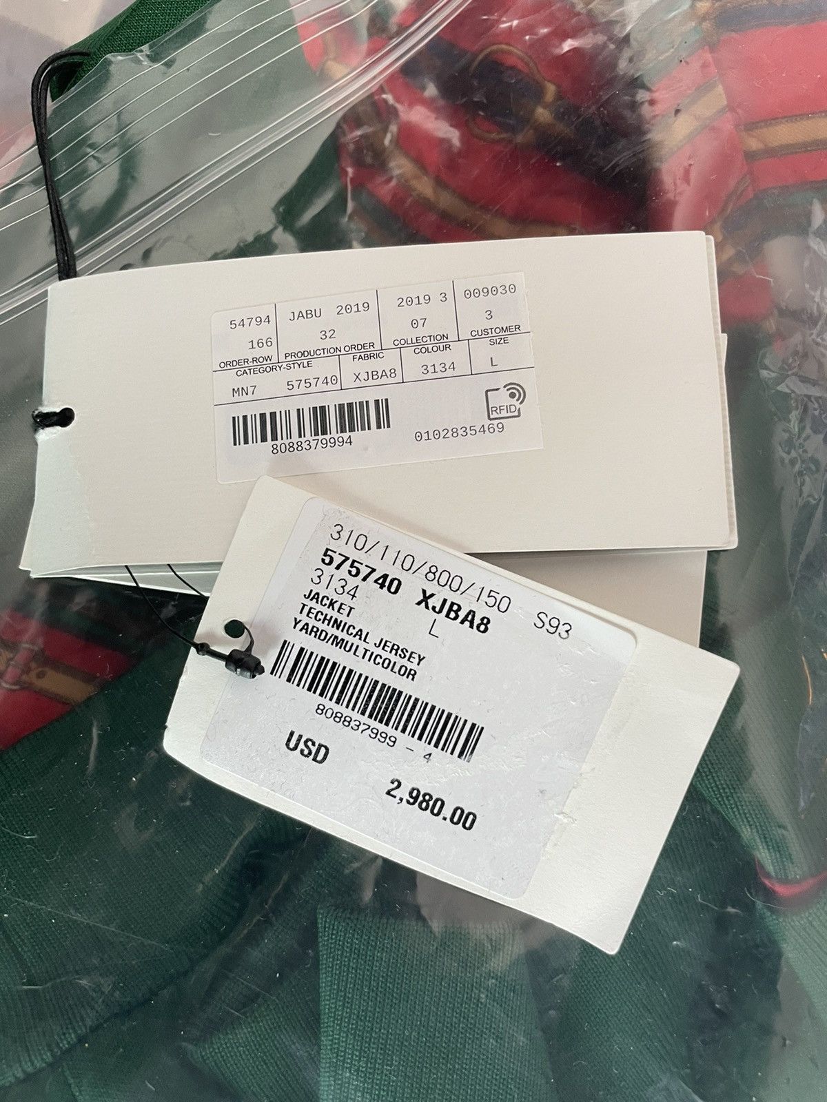 Gucci $3,300 Value Tracksuit Technical Jacket New Limited Edition Size US L / EU 52-54 / 3 - 8 Thumbnail