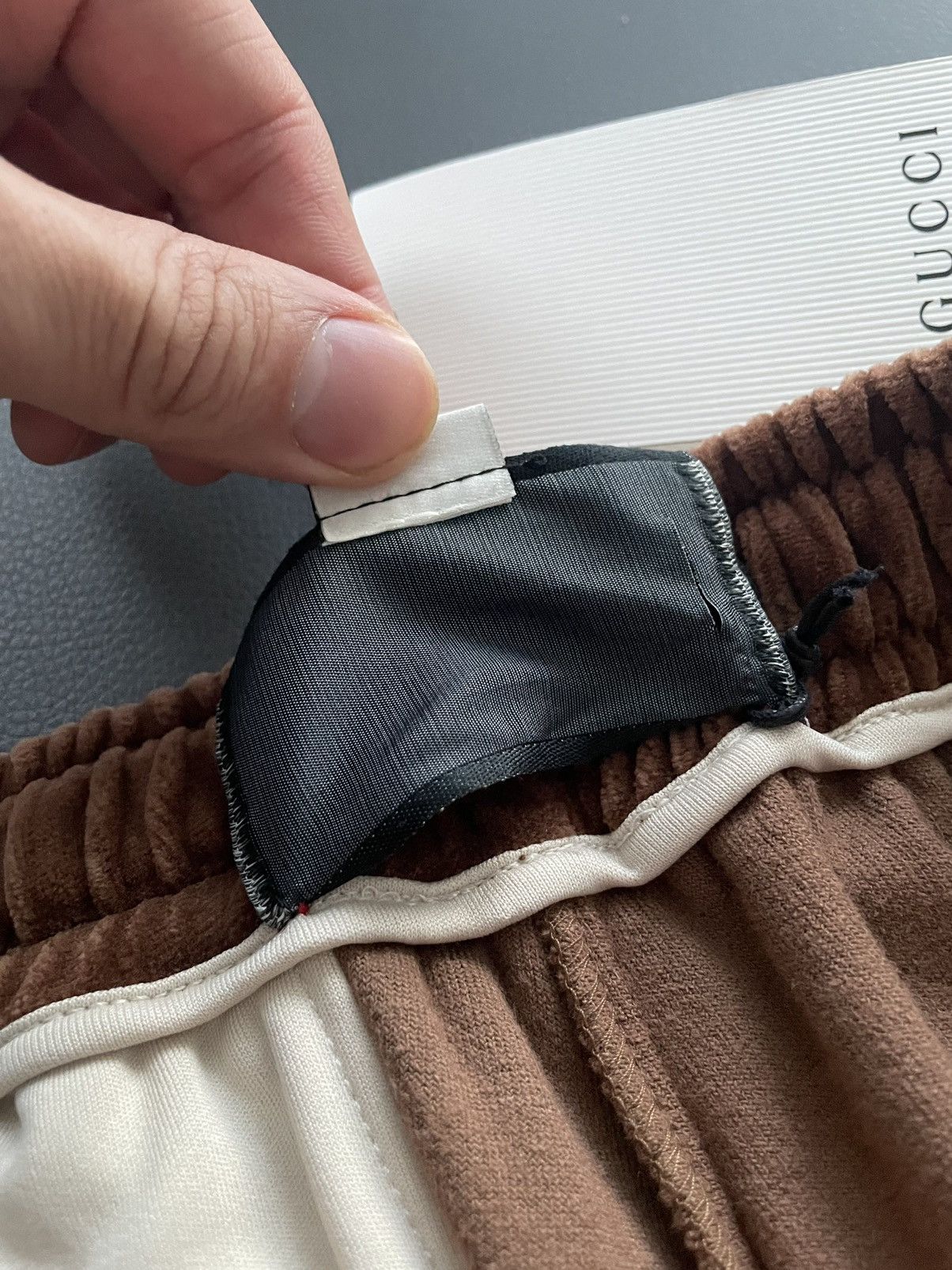Gucci Super Runway GG Logo Chenille Velour Jogging Tracksuit Pant Size US 34 / EU 50 - 6 Thumbnail