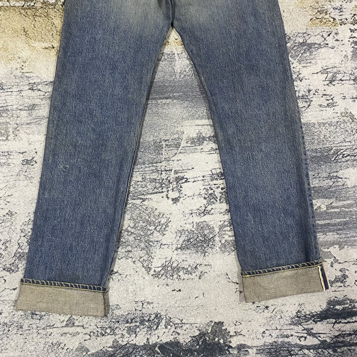 Japanese Brand × Jean × Vintage Selvedge🔥 Vintage Bonmarlen Redline Selvedge Denim Jeans Size US 26 / EU 42 - 11 Thumbnail