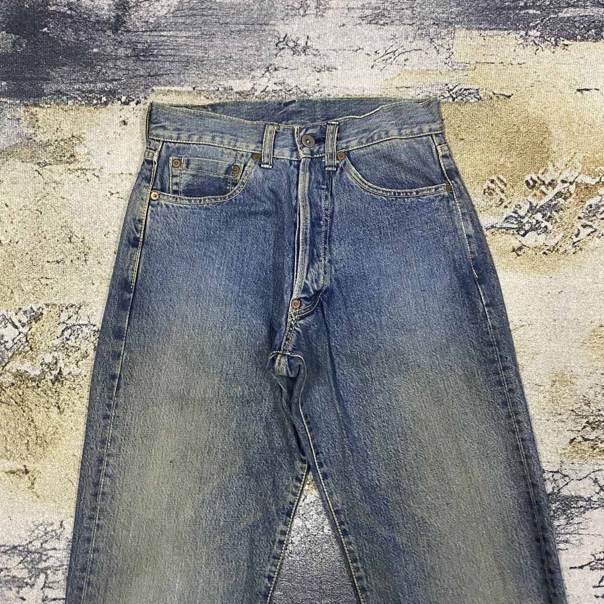Japanese Brand × Jean × Vintage Selvedge🔥 Vintage Bonmarlen Redline Selvedge Denim Jeans Size US 26 / EU 42 - 4 Thumbnail