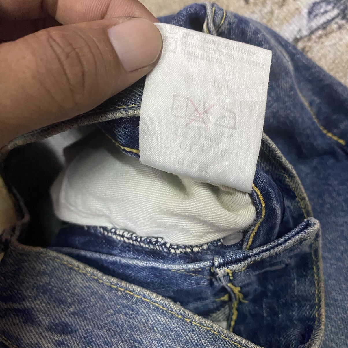 Japanese Brand × Jean × Vintage Selvedge🔥 Vintage Bonmarlen Redline Selvedge Denim Jeans Size US 26 / EU 42 - 9 Thumbnail