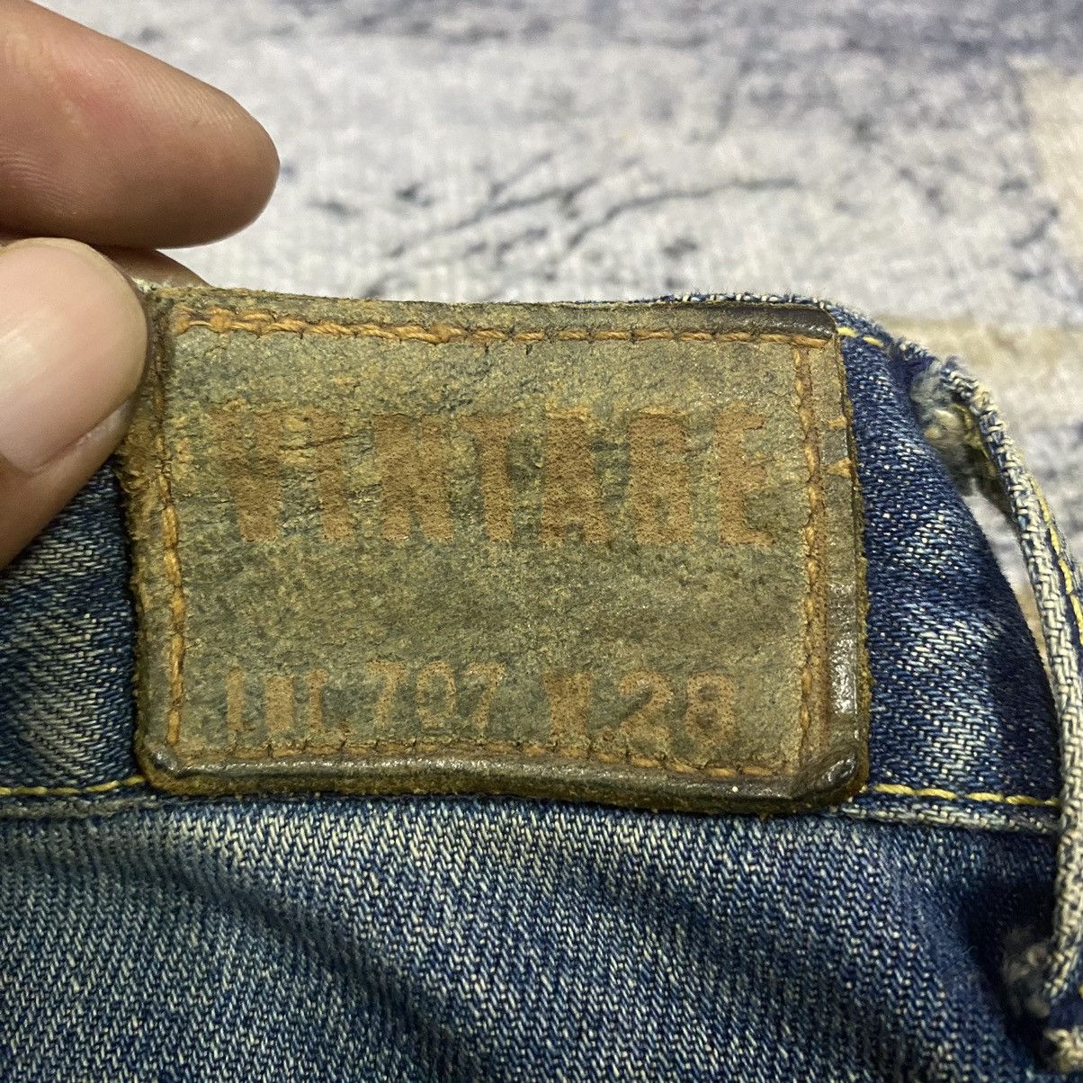 Japanese Brand × Jean × Vintage Selvedge🔥 Vintage Bonmarlen Redline Selvedge Denim Jeans Size US 26 / EU 42 - 14 Thumbnail