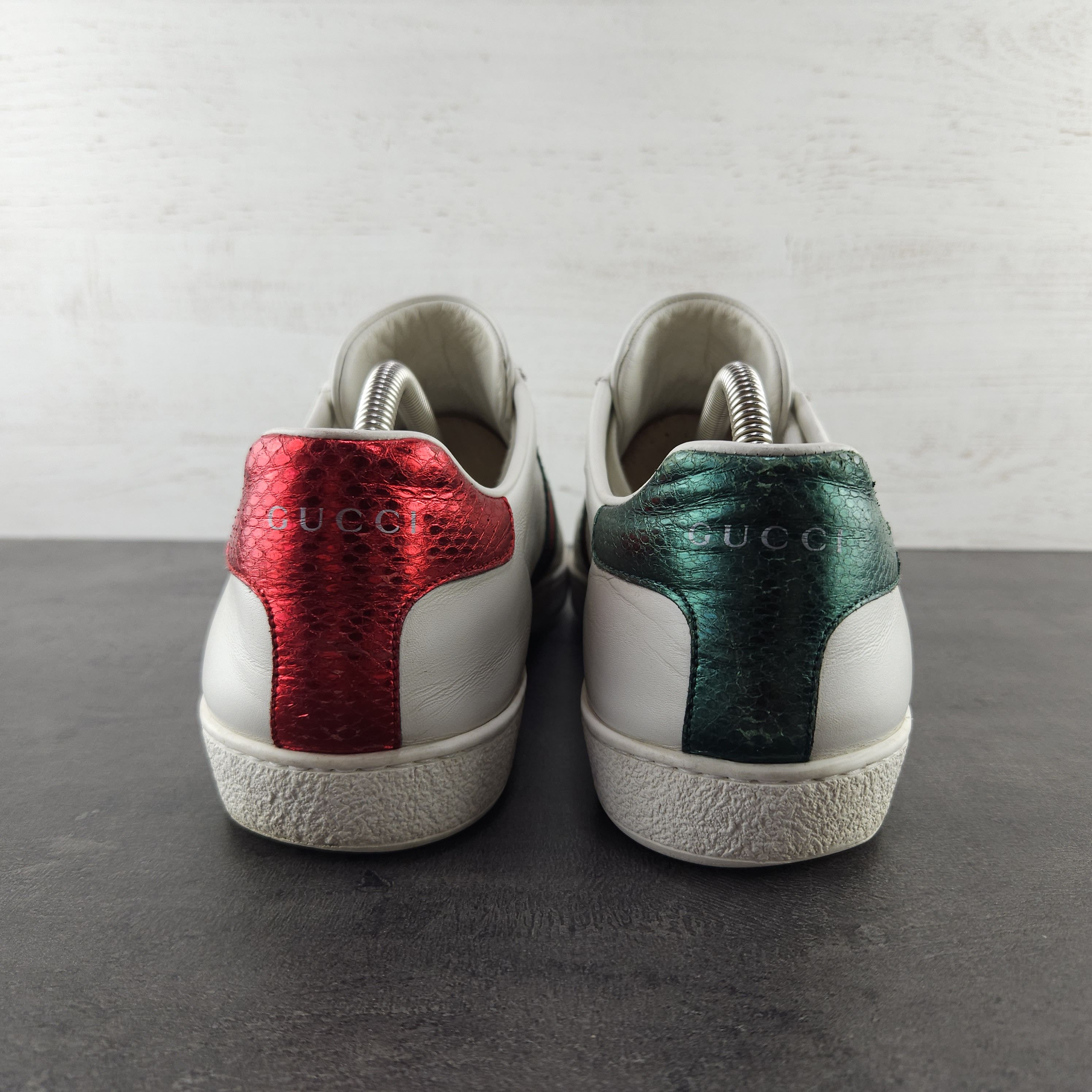 Gucci Gucci Ace 'Bee' Trainers White leather Size US 8 / EU 41 - 5 Thumbnail
