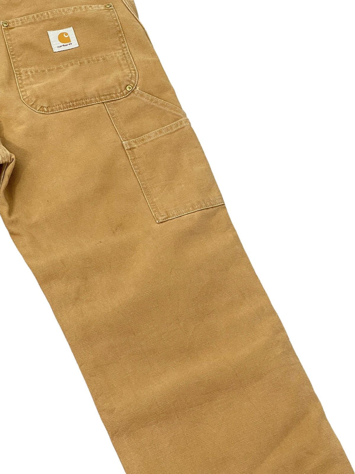 Carhartt Double Knee Carhartt USA Carpenter Cotton Duck 2🟦5 Size US 31 - 17 Thumbnail