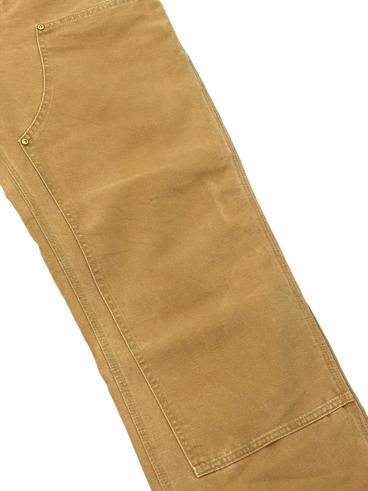 Carhartt Double Knee Carhartt USA Carpenter Cotton Duck 2🟦5 Size US 31 - 7 Thumbnail