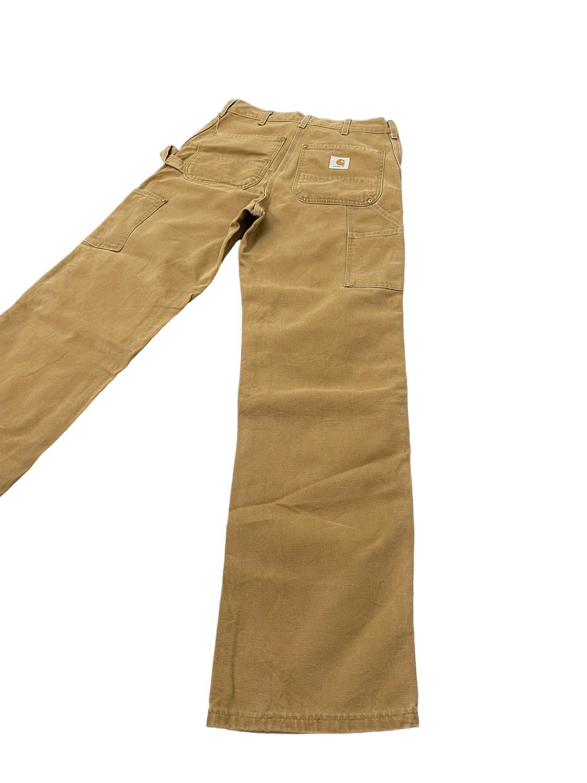Carhartt Double Knee Carhartt USA Carpenter Cotton Duck 2🟦5 Size US 31 - 13 Thumbnail