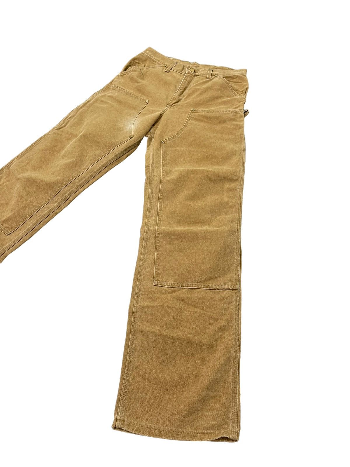 Carhartt Double Knee Carhartt USA Carpenter Cotton Duck 2🟦5 Size US 31 - 2 Thumbnail