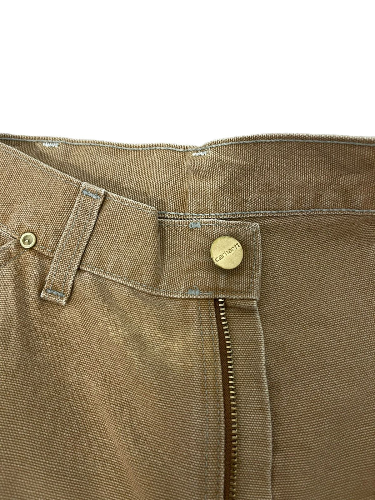 Carhartt Double Knee Carhartt USA Carpenter Cotton Duck 2🟦5 Size US 31 - 10 Thumbnail