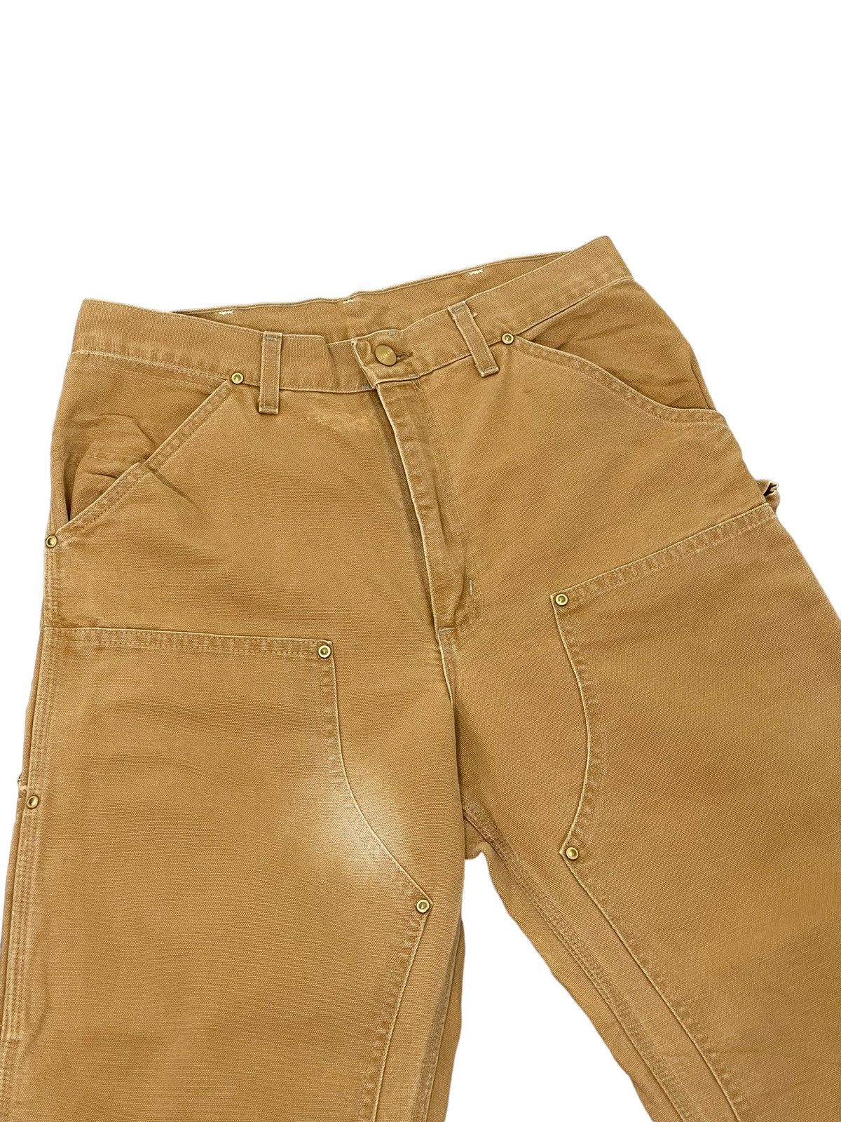 Carhartt Double Knee Carhartt USA Carpenter Cotton Duck 2🟦5 Size US 31 - 8 Thumbnail