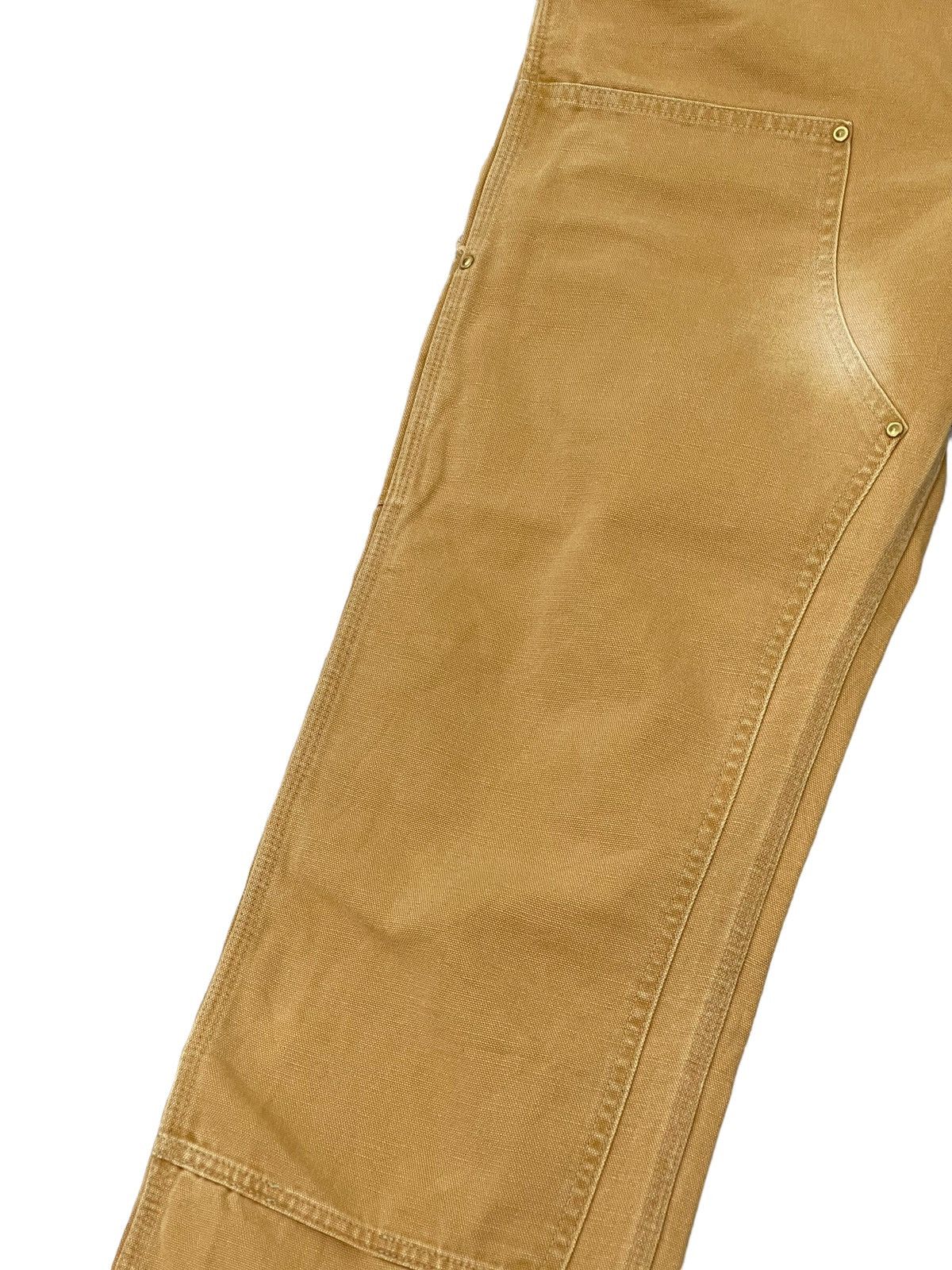 Carhartt Double Knee Carhartt USA Carpenter Cotton Duck 2🟦5 Size US 31 - 6 Thumbnail