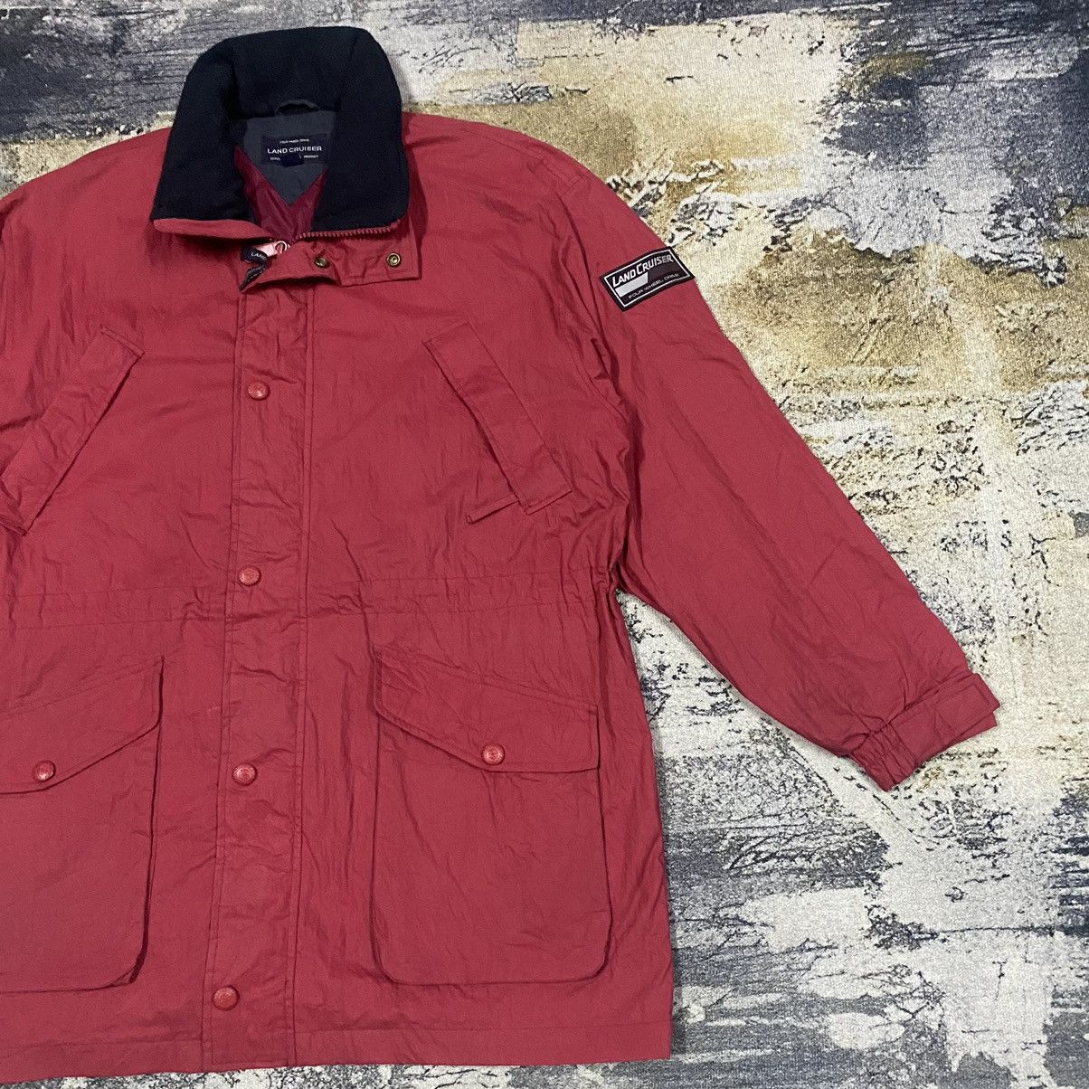Japanese Brand Vintage Japanese Toyota Land Cruiser Racing Jacket Size US XL / EU 56 / 4 - 4 Thumbnail