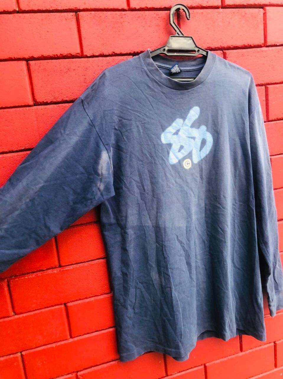 Stussy × Vintage Vintage Stussy 90s Streeetwear Fashion Style Long Sleeve Size US L / EU 52-54 / 3 - 5 Thumbnail
