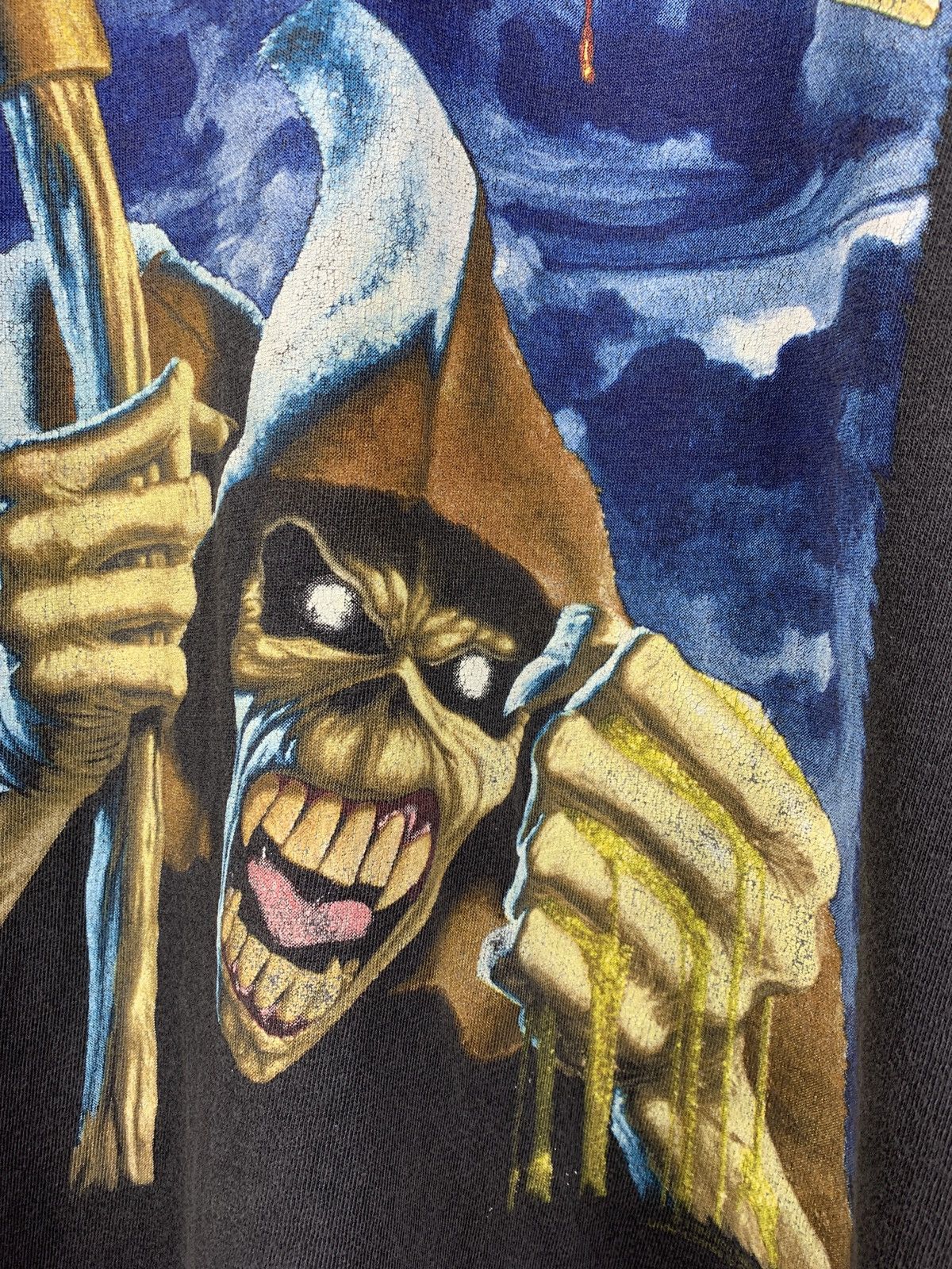 Band Tees 1995 Vintage Iron Maiden Year Of The Beast Very Rare T-Shirt Size US L / EU 52-54 / 3 - 16 Thumbnail