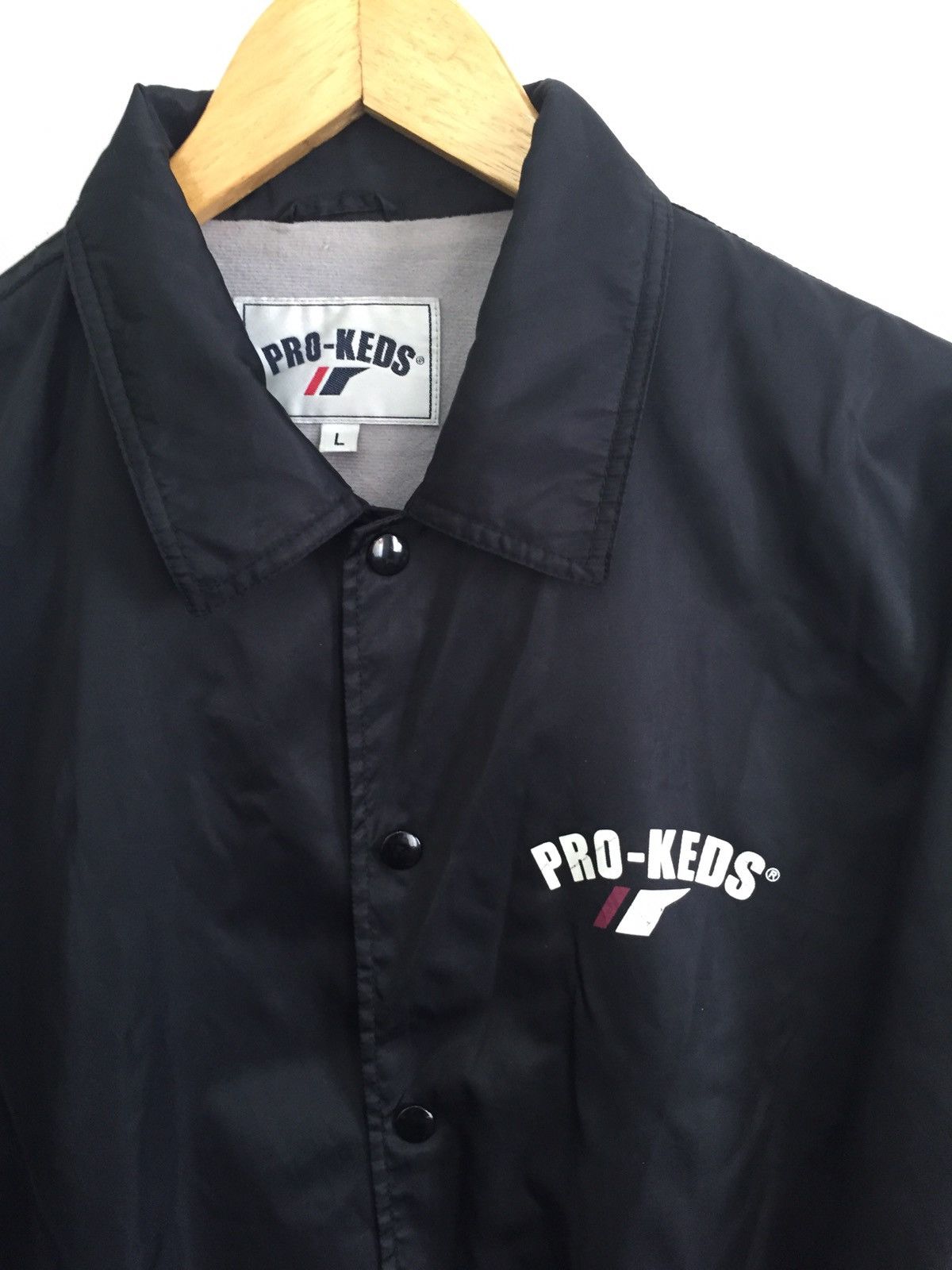 Pro-Keds PRO-KEDS Size L Big Logo Spell Out Button Jacket Size US L / EU 52-54 / 3 - 3 Thumbnail