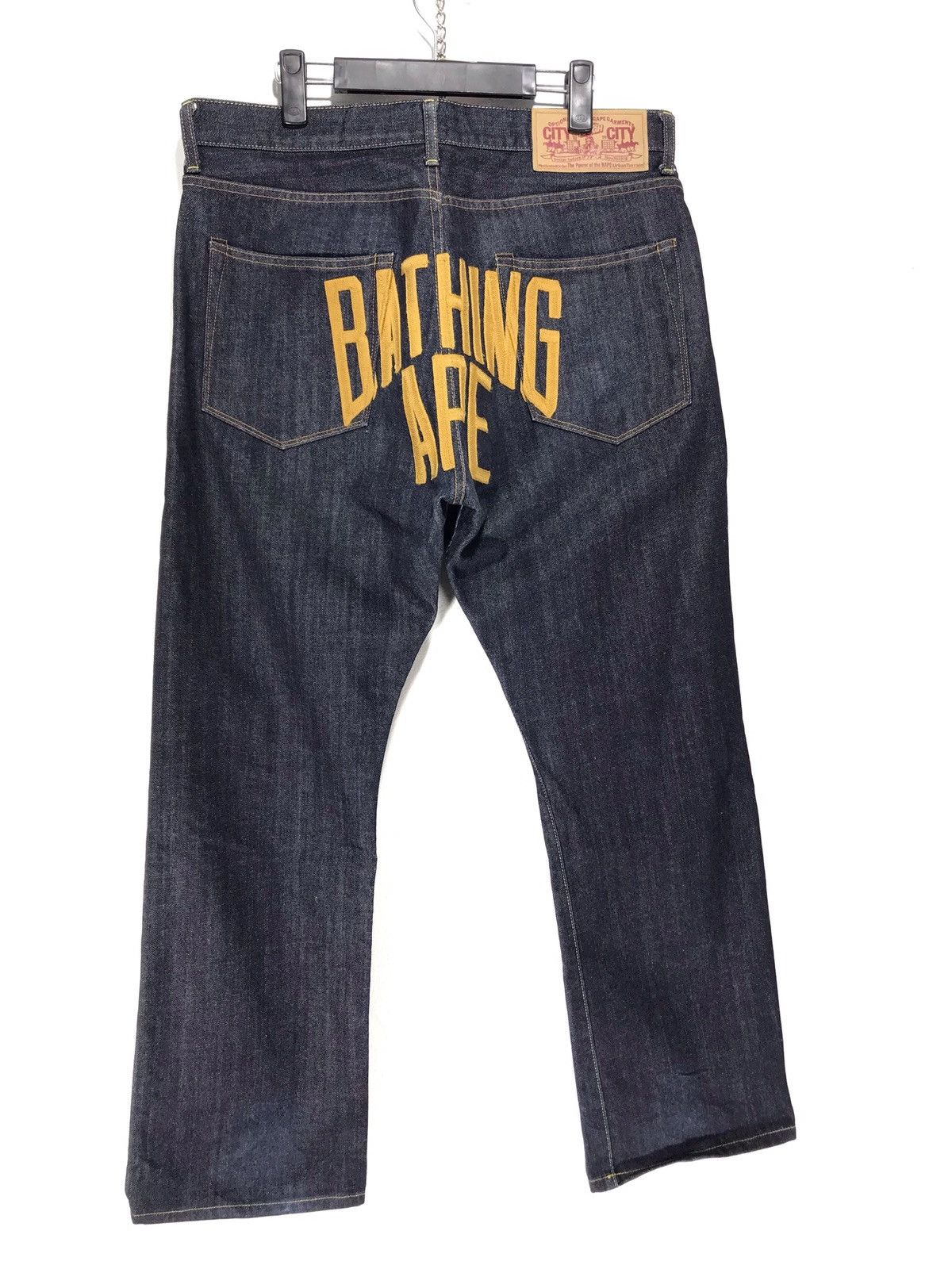 Bape × Nigo NYC Logo Denim Size US 36 / EU 52 - 2 Thumbnail