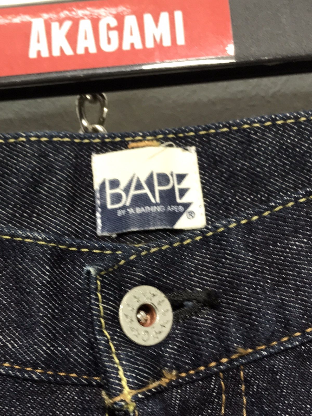 Bape × Nigo NYC Logo Denim Size US 36 / EU 52 - 7 Thumbnail