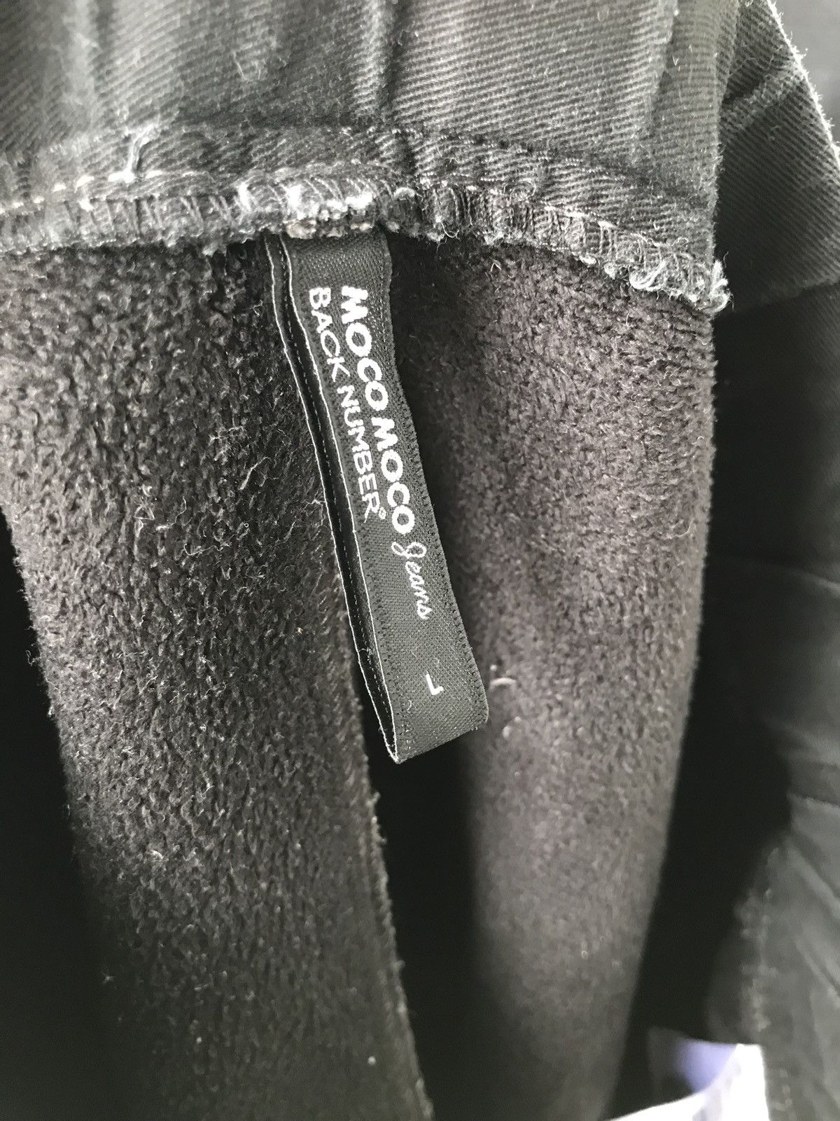 Japanese Brand Back Number Moco Loco Jeans Sweatpants Jogger Size US 34 / EU 50 - 8 Thumbnail