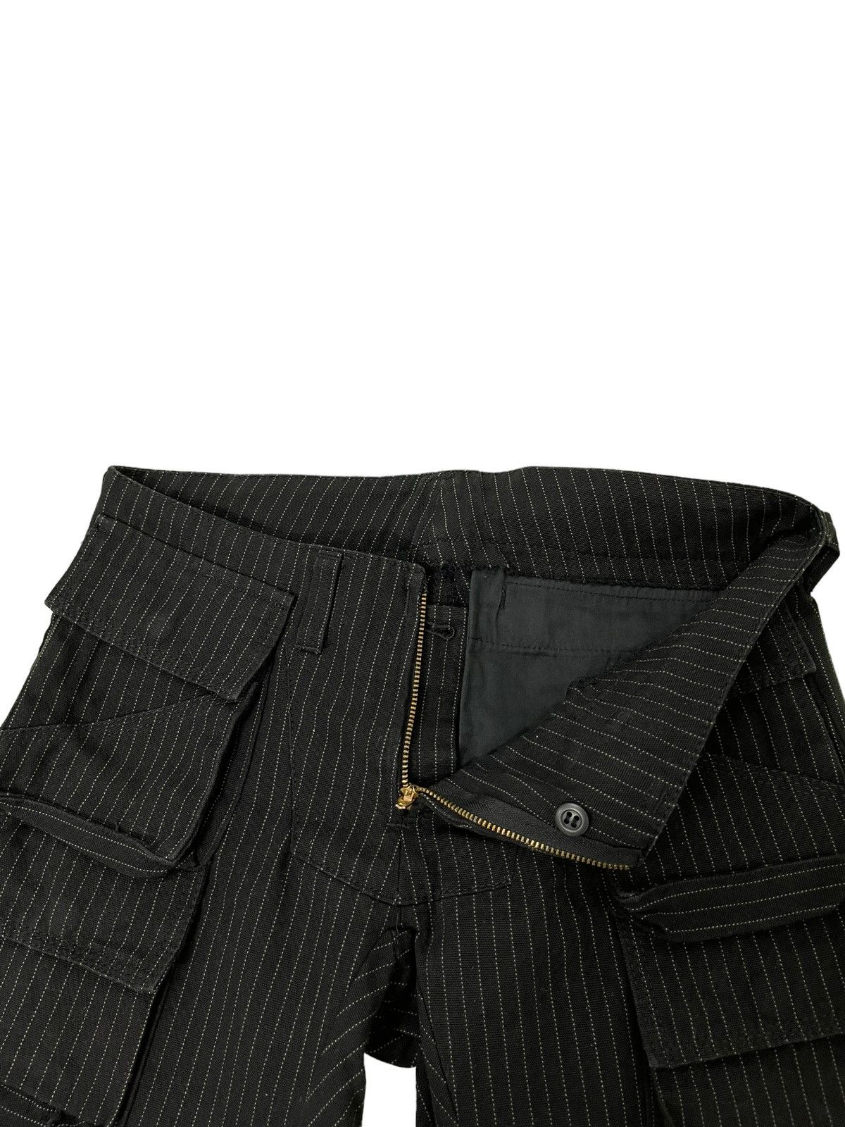 Japanese Brand Slim Wabash Cargo Pockets Yoshiyuki Tactical Low Rise 2🟦6 Size US 30 / EU 46 - 11 Thumbnail