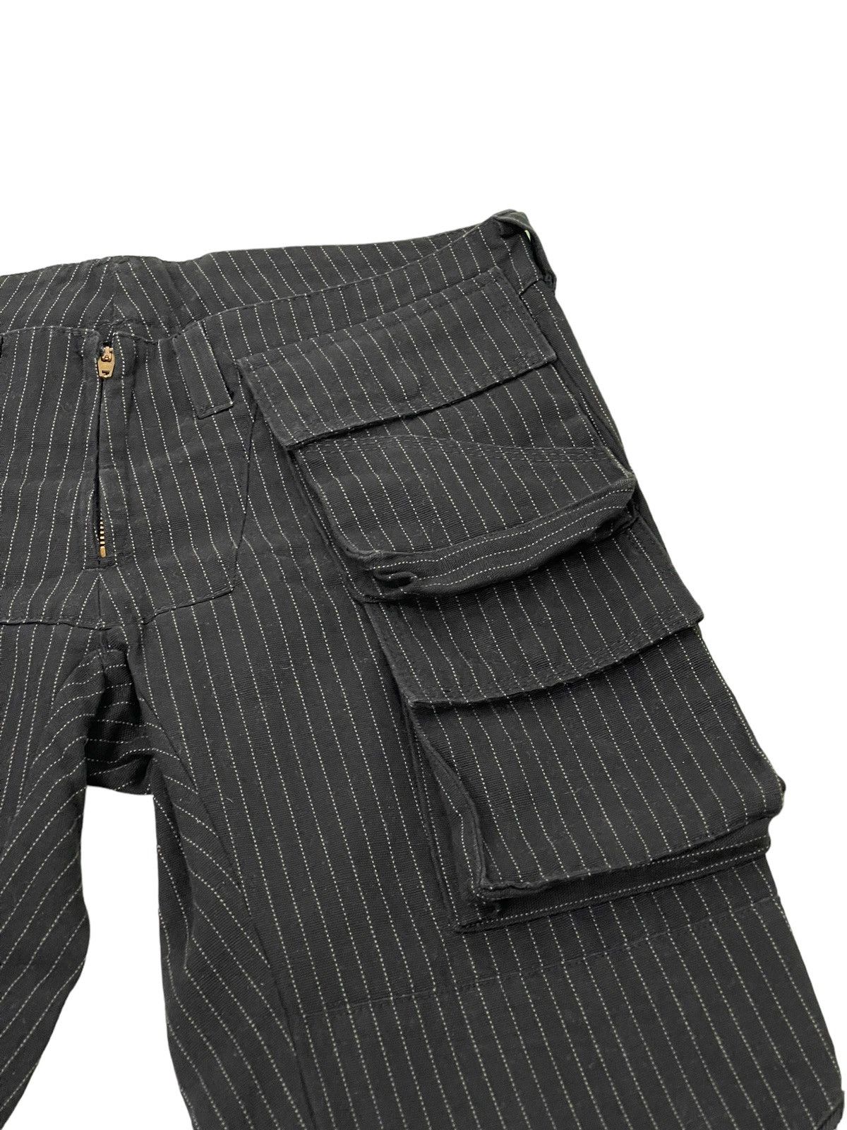Japanese Brand Slim Wabash Cargo Pockets Yoshiyuki Tactical Low Rise 2🟦6 Size US 30 / EU 46 - 9 Thumbnail