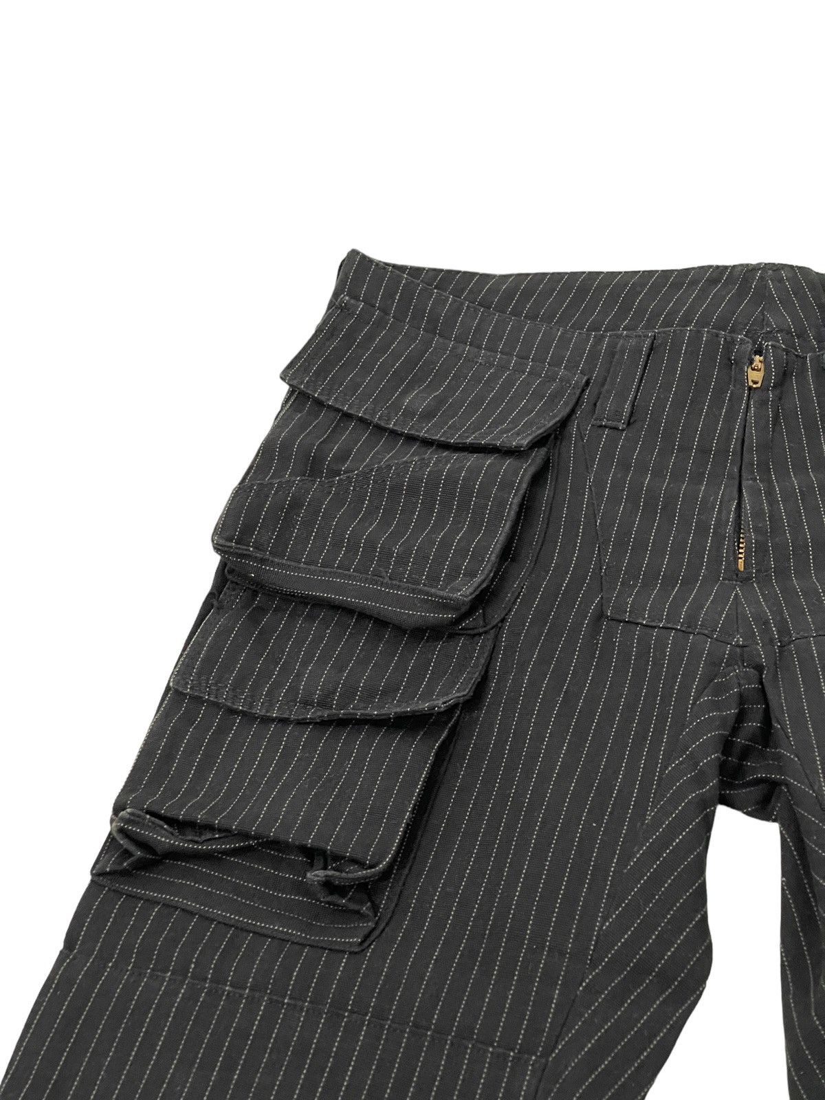 Japanese Brand Slim Wabash Cargo Pockets Yoshiyuki Tactical Low Rise 2🟦6 Size US 30 / EU 46 - 8 Thumbnail